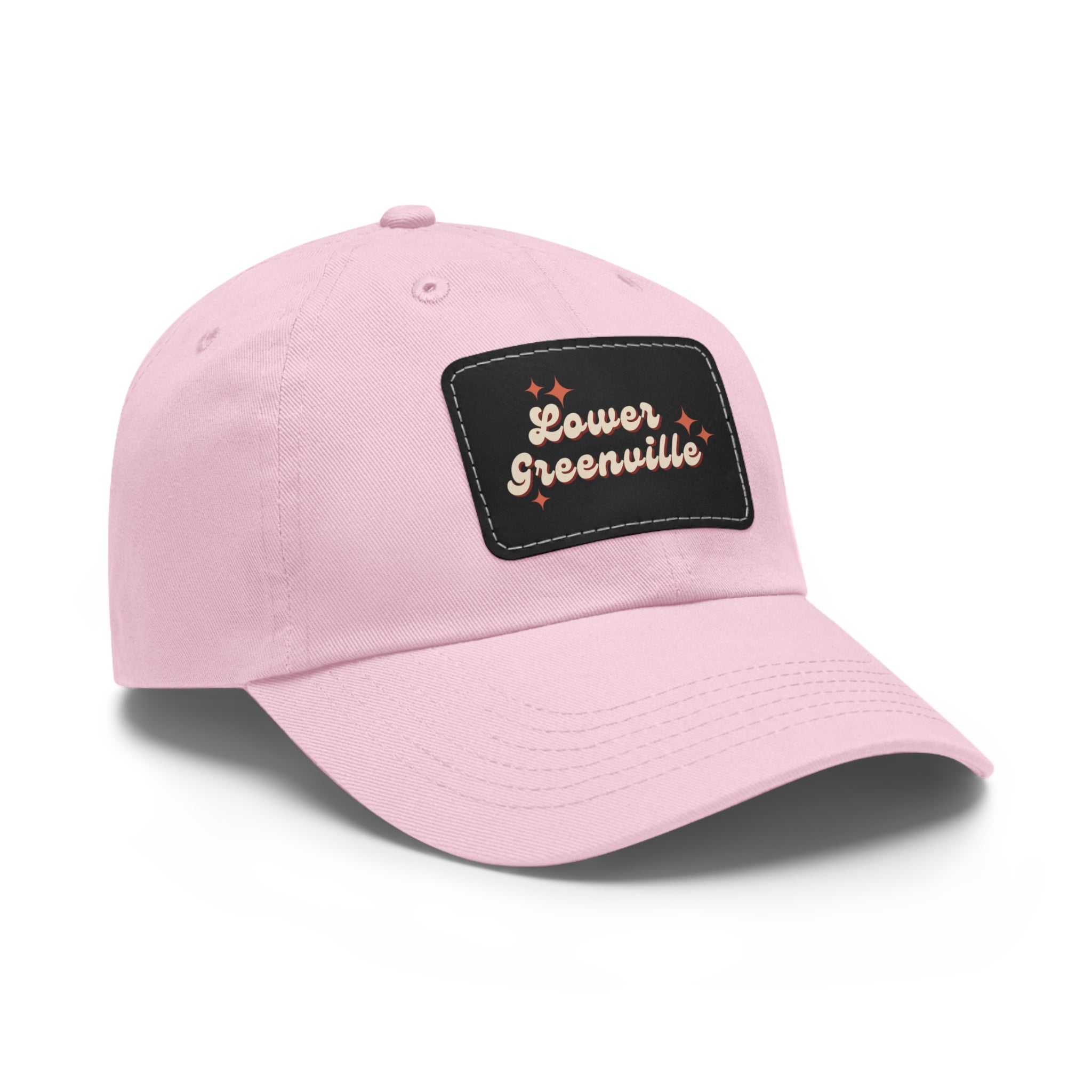 Lower Greenville Sparkle Hat with Leather Patch