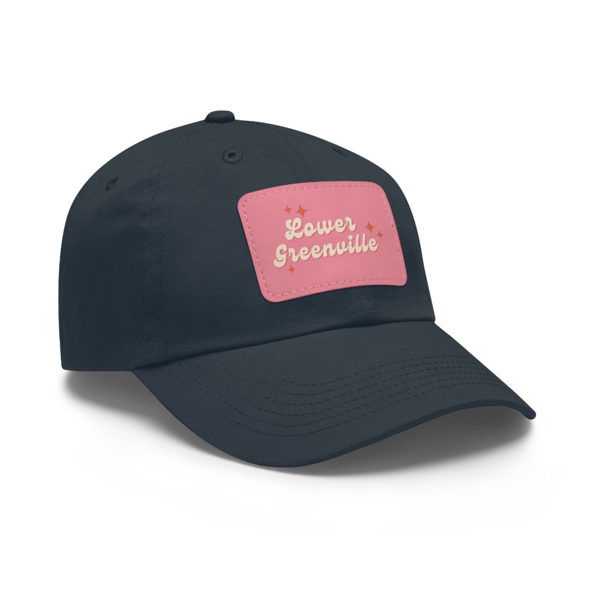 Lower Greenville Sparkle Hat with Leather Patch