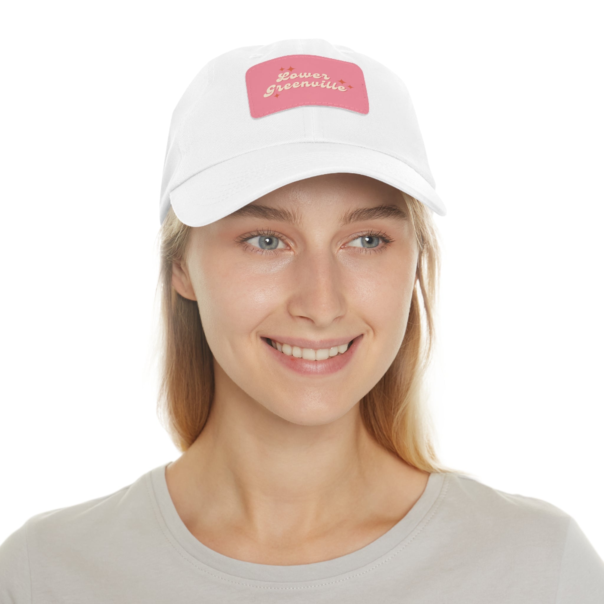 Lower Greenville Sparkle Hat with Leather Patch