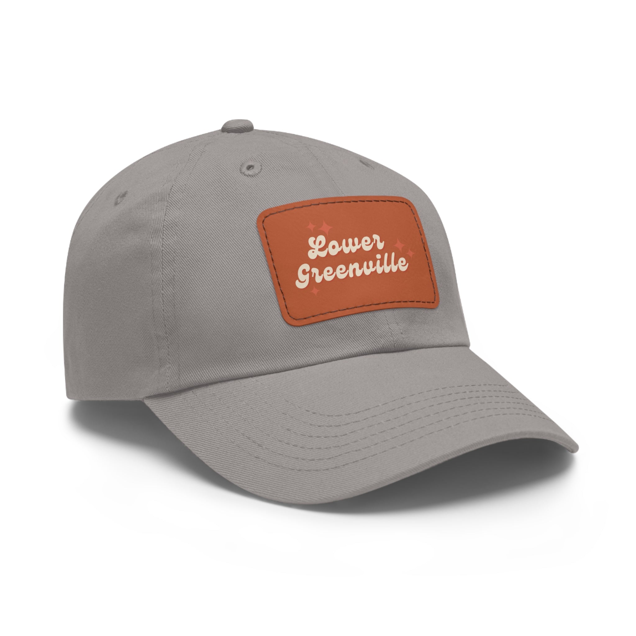 Lower Greenville Sparkle Hat with Leather Patch