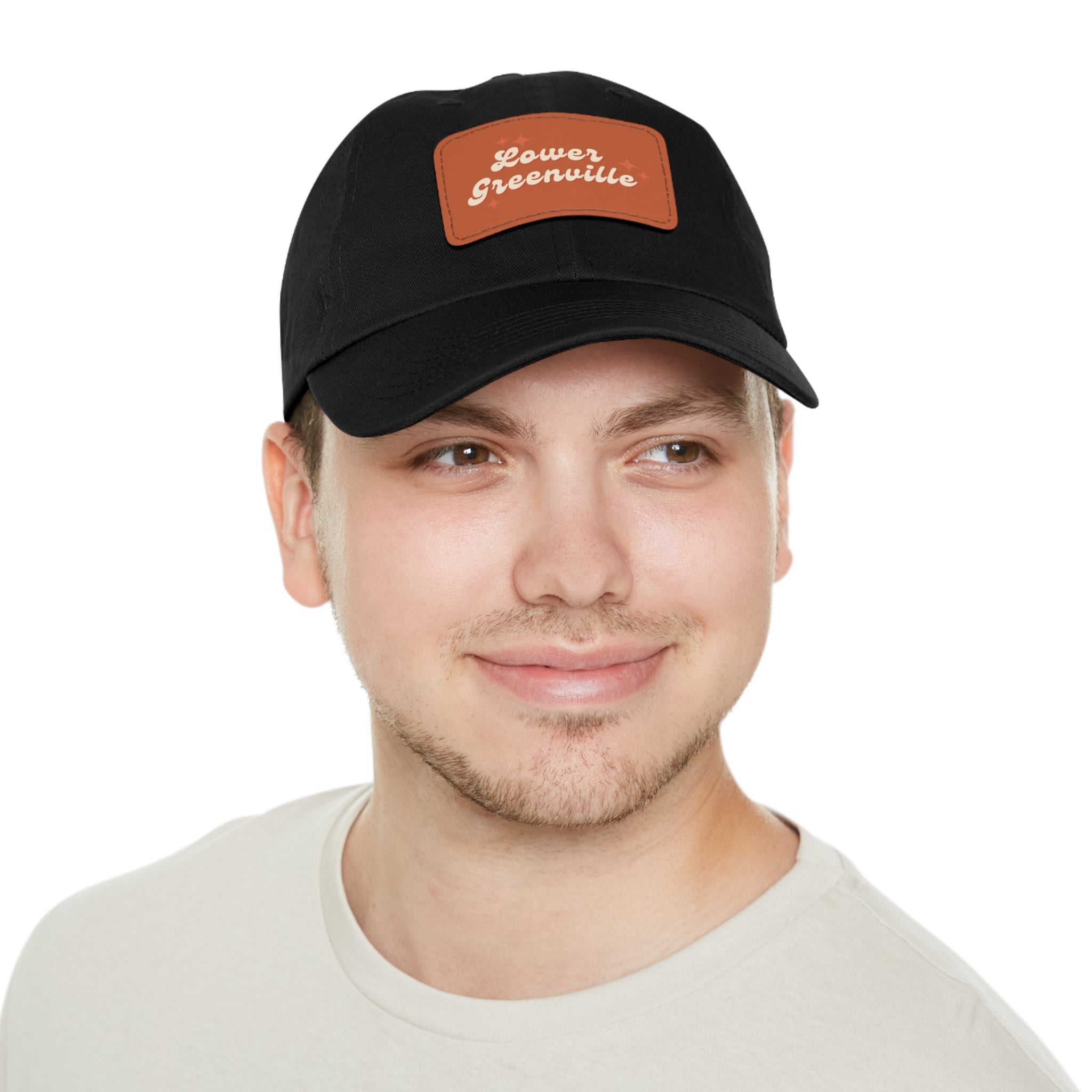 Lower Greenville Sparkle Hat with Leather Patch