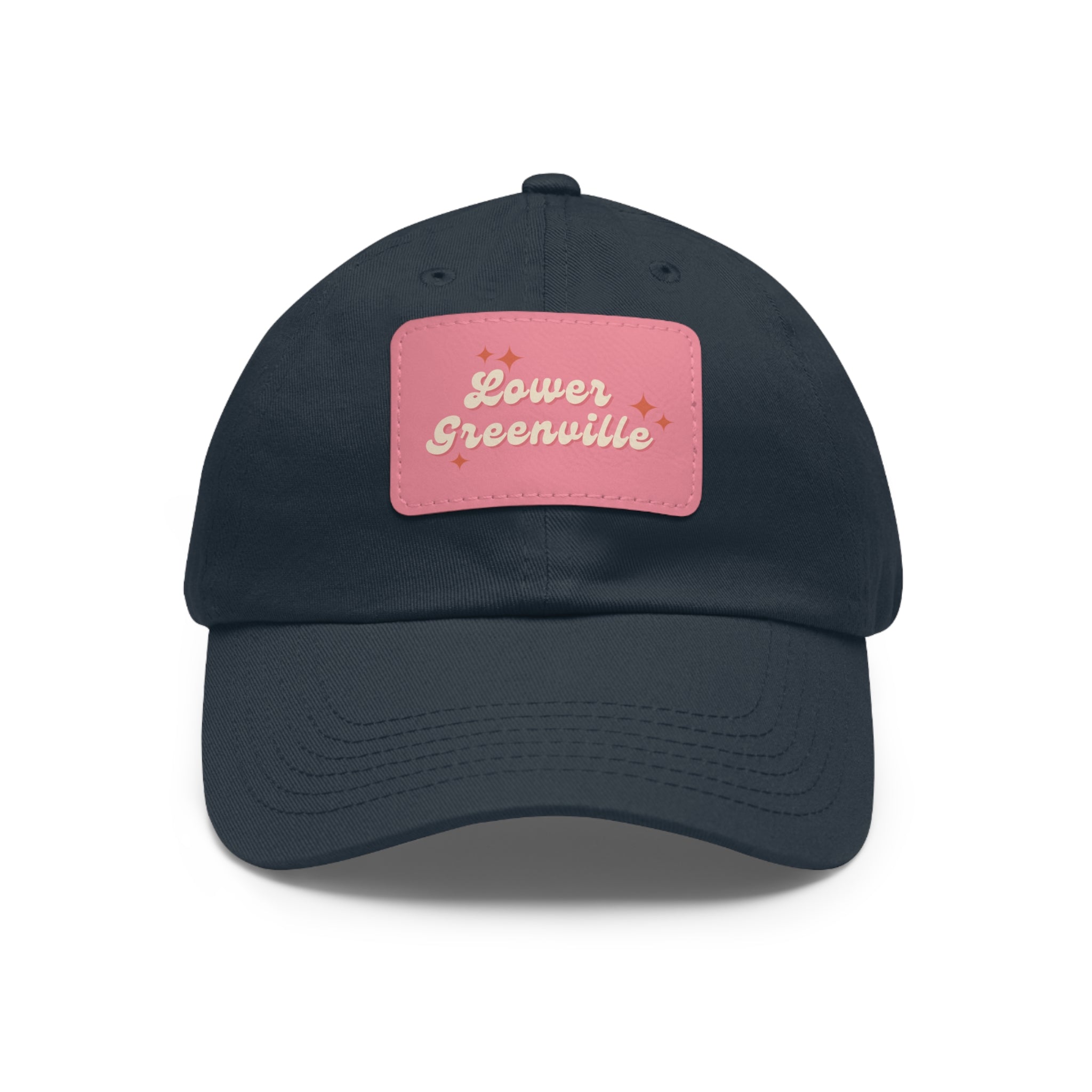 Lower Greenville Sparkle Hat with Leather Patch