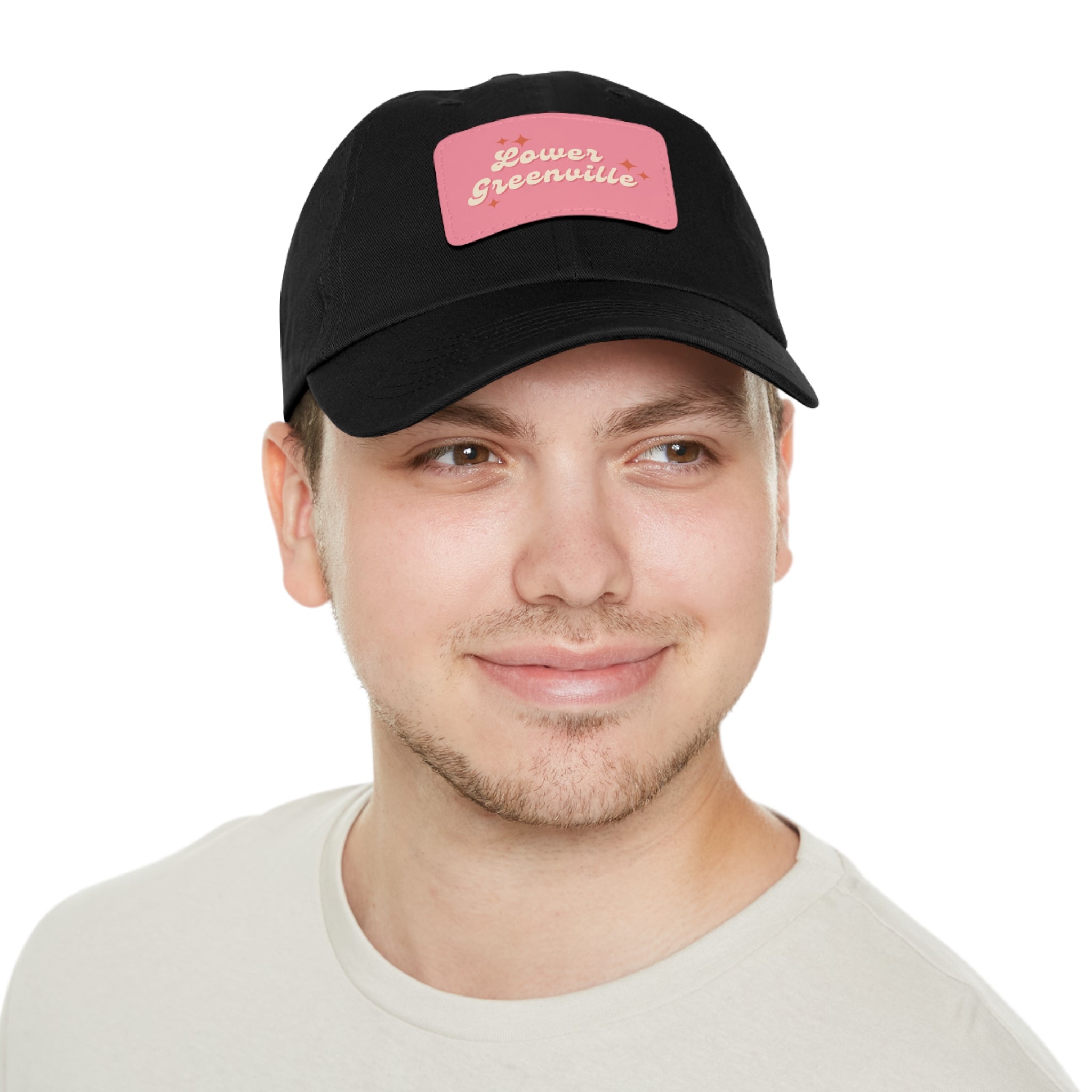 Lower Greenville Sparkle Hat with Leather Patch