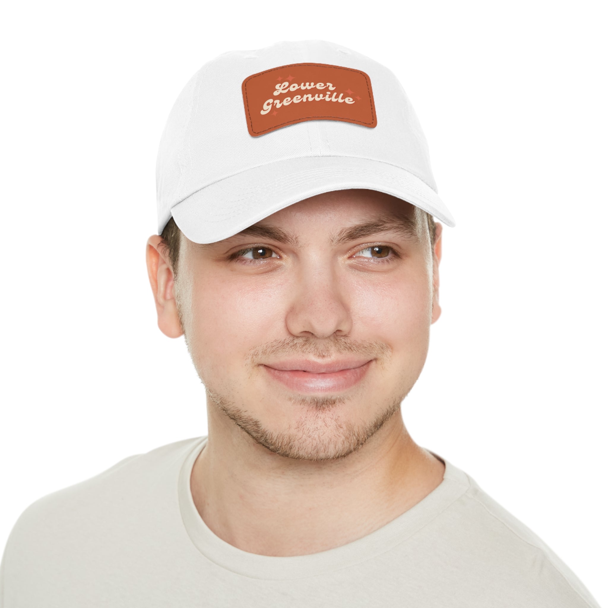 Lower Greenville Sparkle Hat with Leather Patch