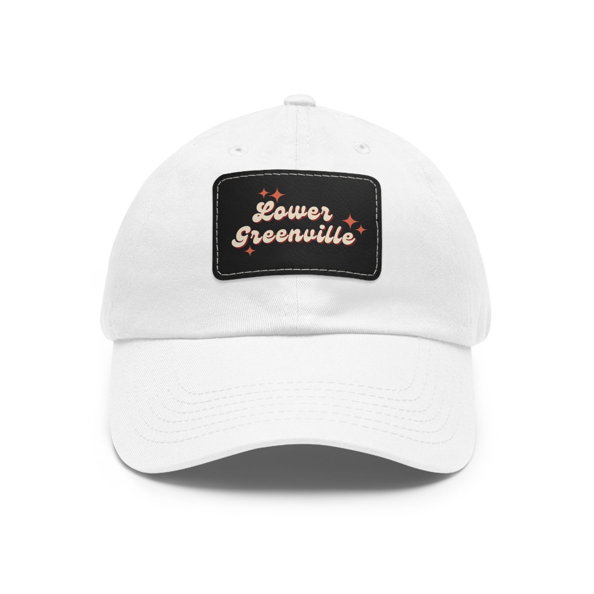 Lower Greenville Sparkle Hat with Leather Patch