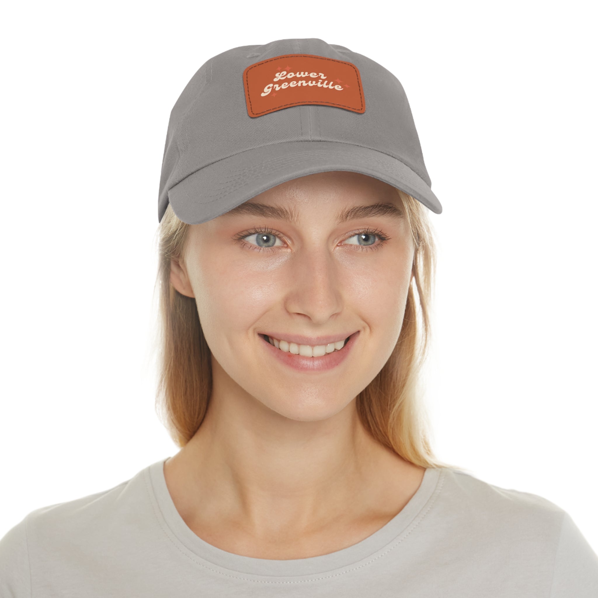 Lower Greenville Sparkle Hat with Leather Patch