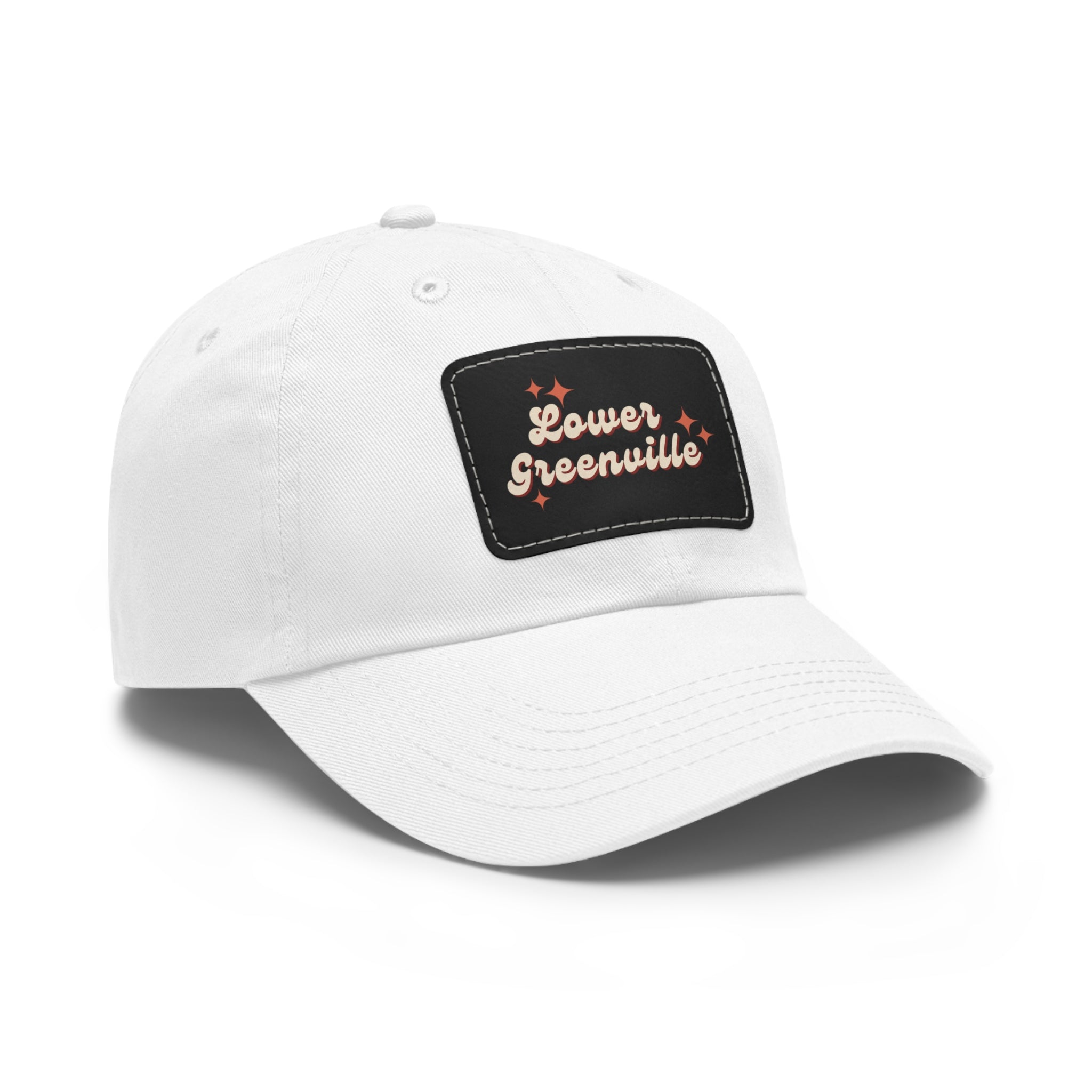 Lower Greenville Sparkle Hat with Leather Patch
