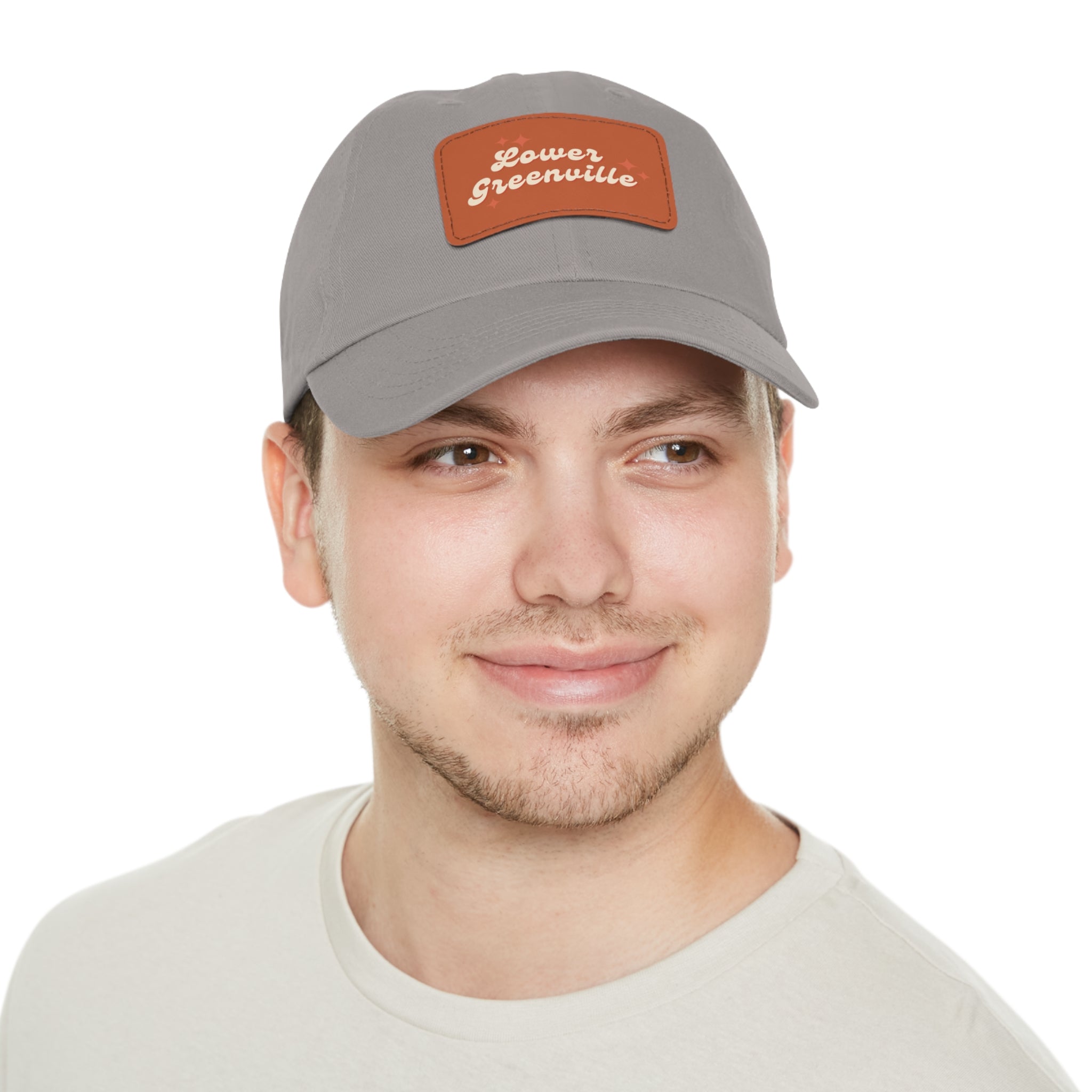 Lower Greenville Sparkle Hat with Leather Patch