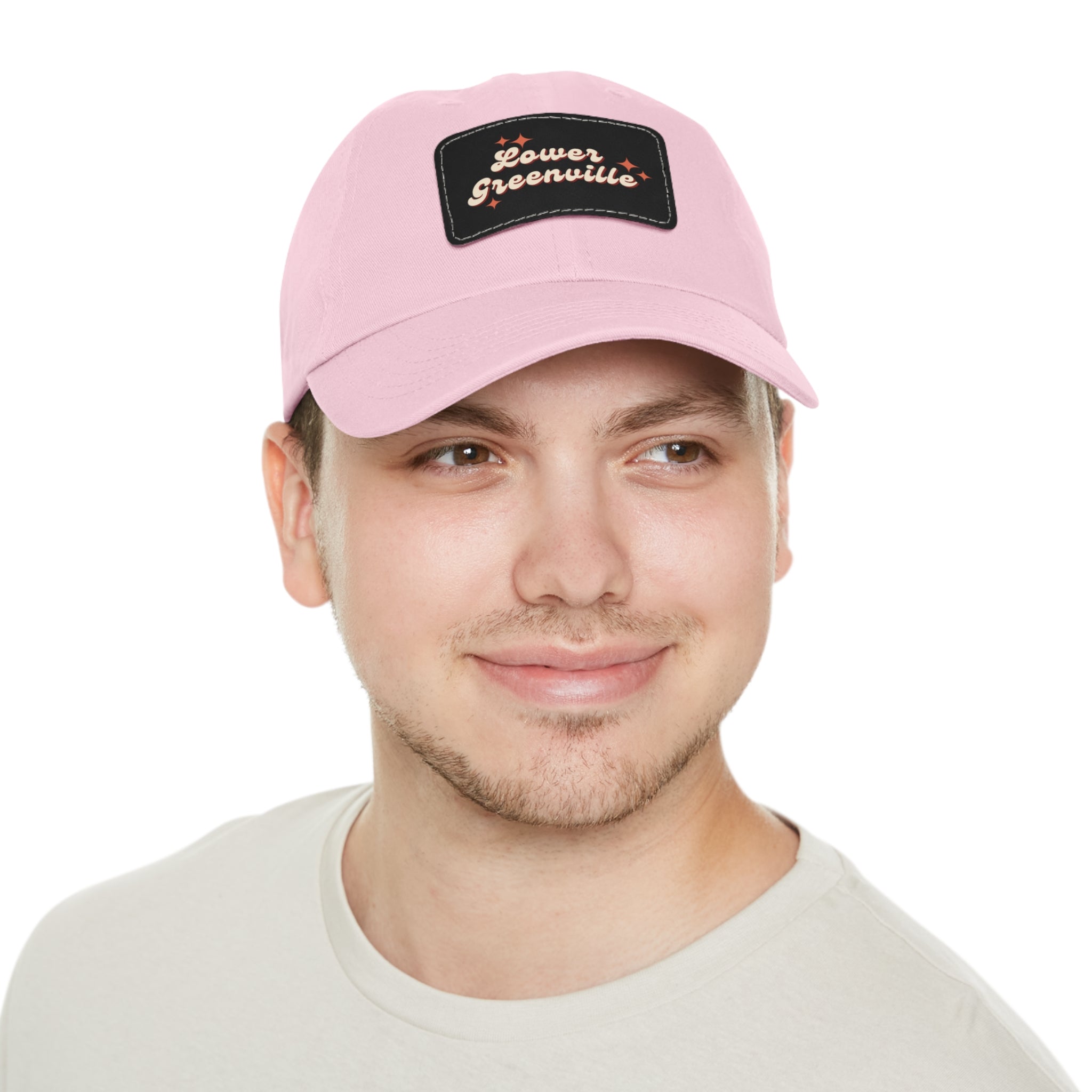 Lower Greenville Sparkle Hat with Leather Patch