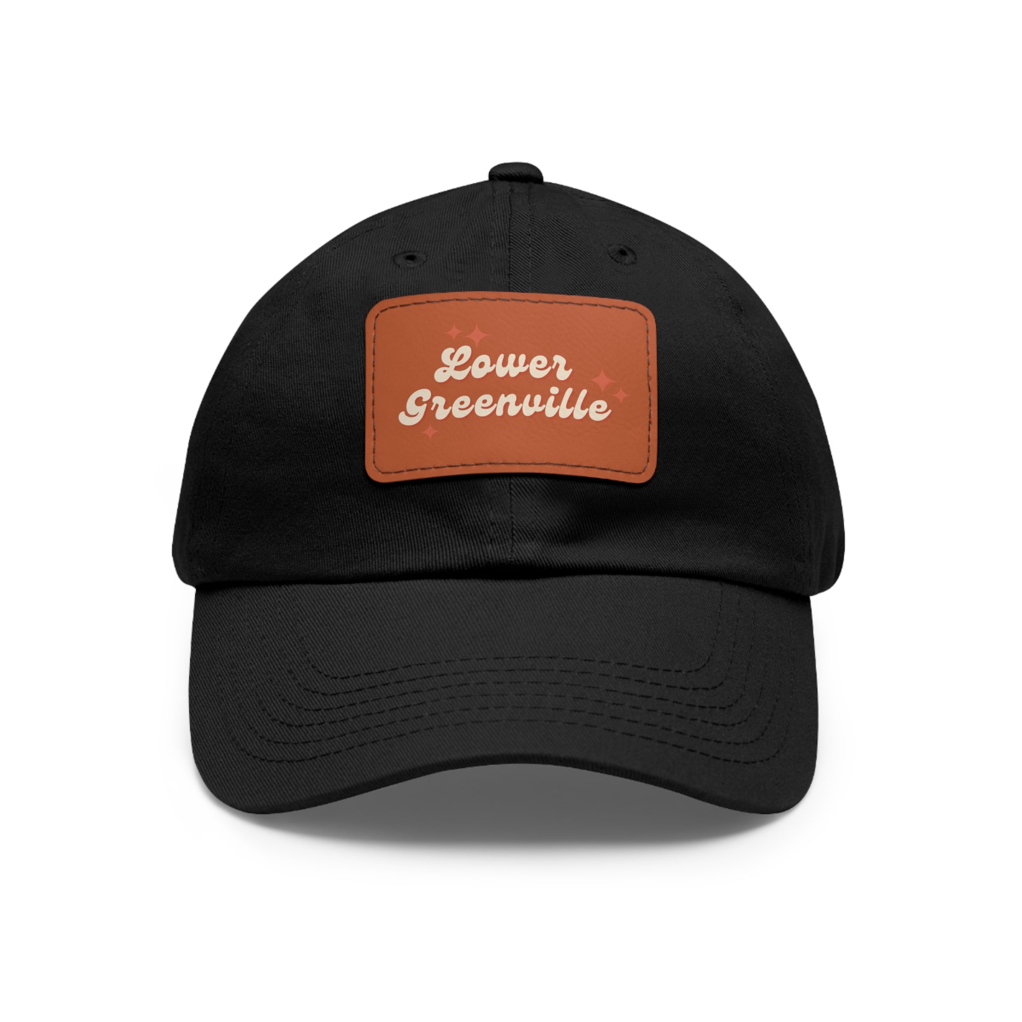 Lower Greenville Sparkle Hat with Leather Patch