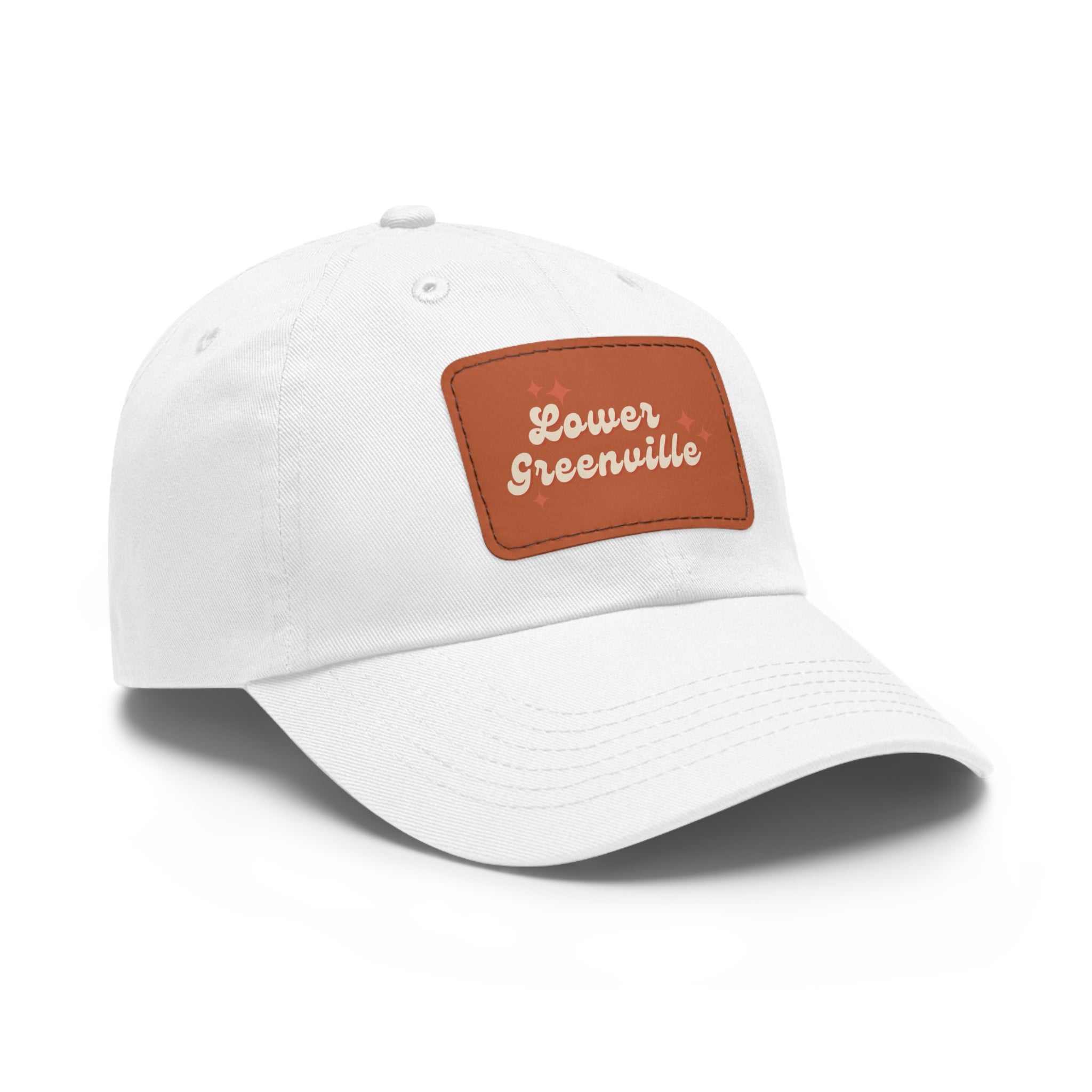 Lower Greenville Sparkle Hat with Leather Patch