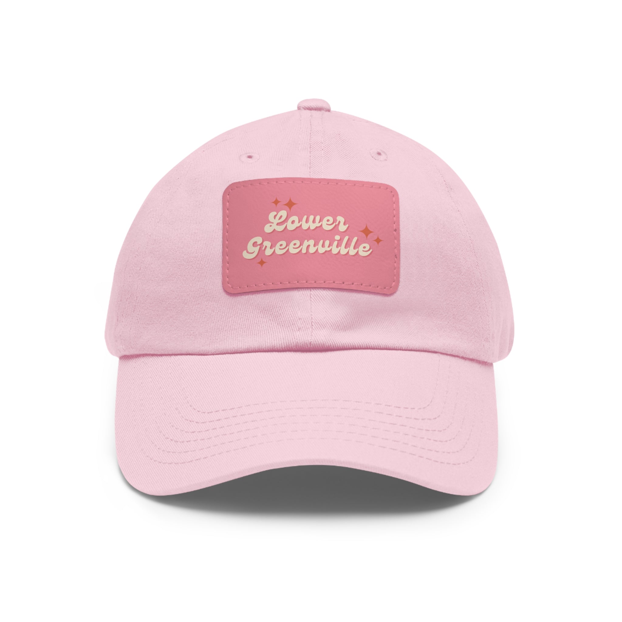 Lower Greenville Sparkle Hat with Leather Patch