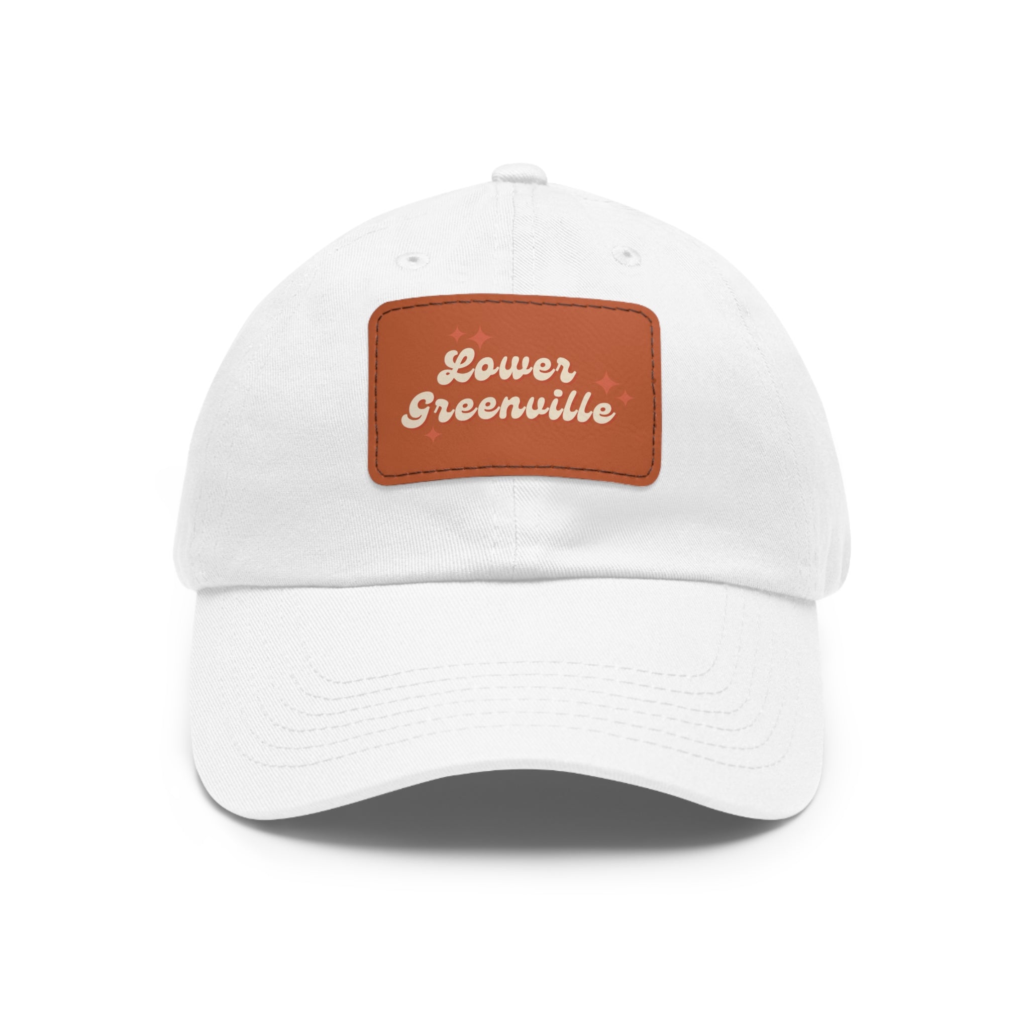Lower Greenville Sparkle Hat with Leather Patch