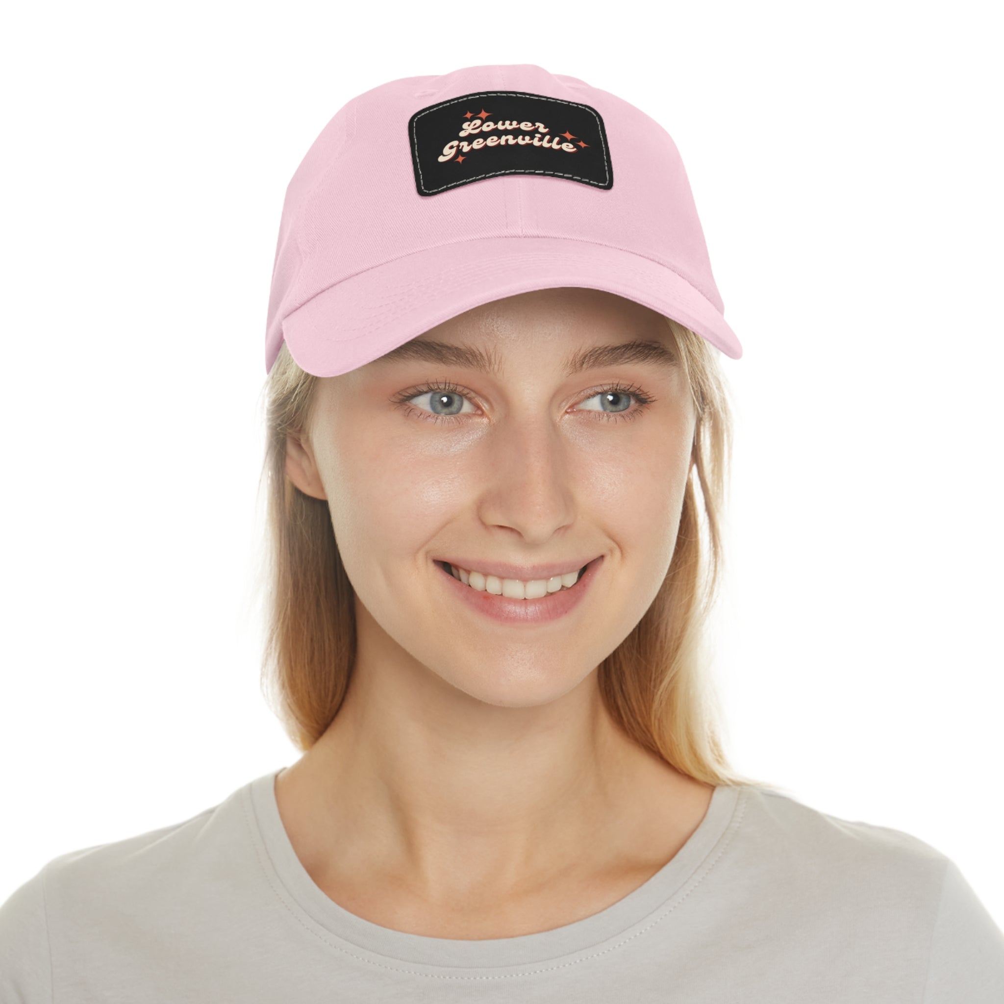 Lower Greenville Sparkle Hat with Leather Patch
