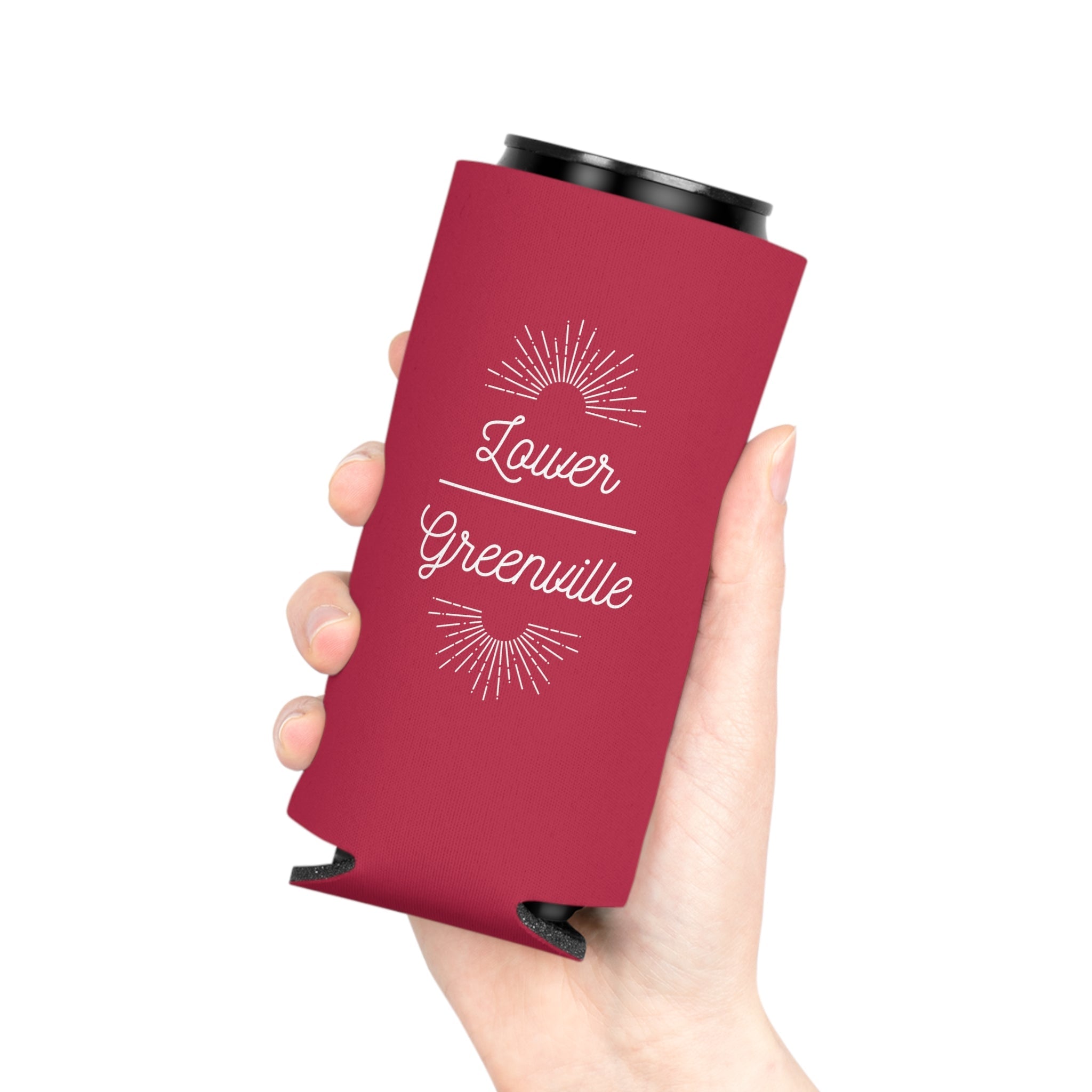 Art Deco Lower Greenville Slim and Regular Can Cooler - Friends of Lower Greenville