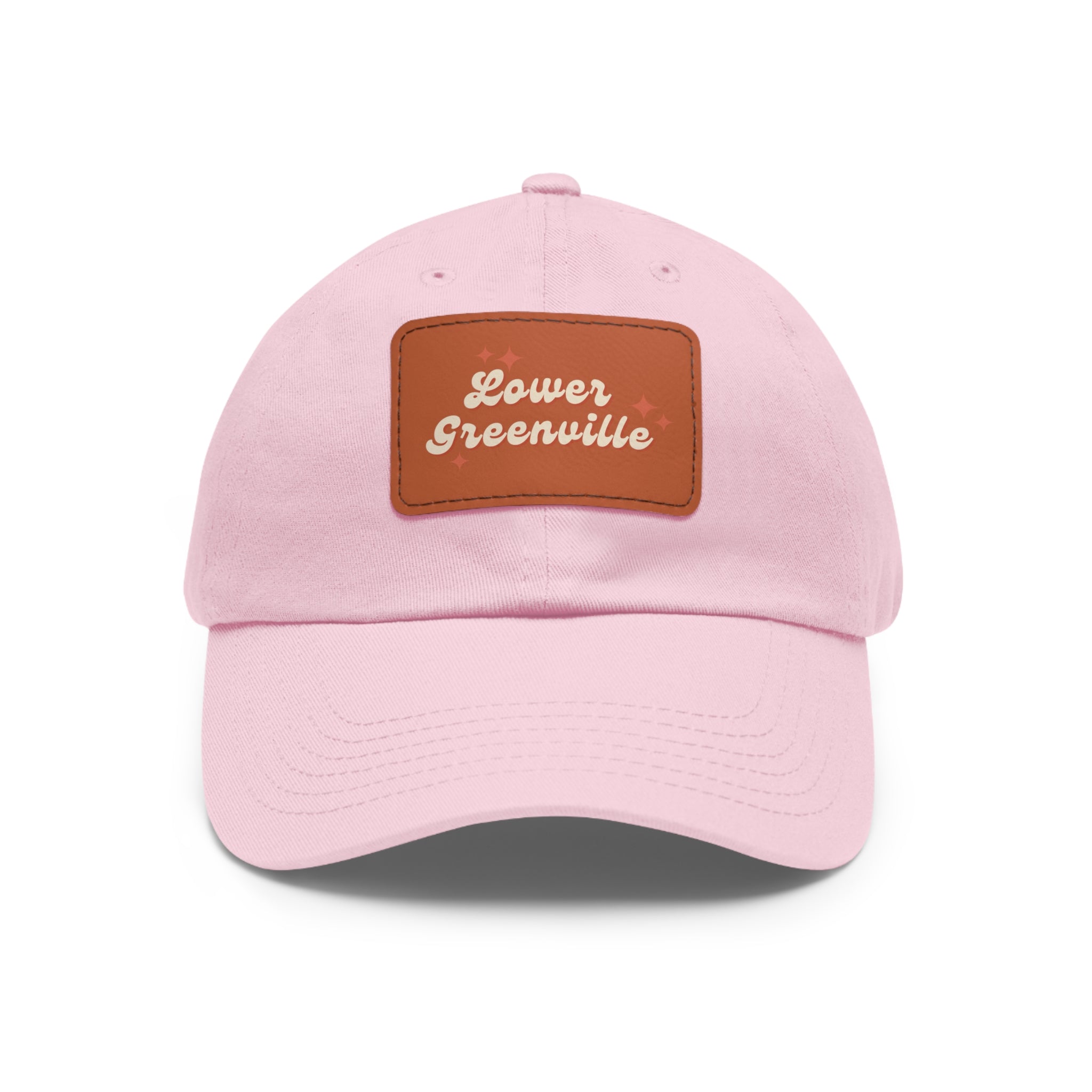 Lower Greenville Sparkle Hat with Leather Patch