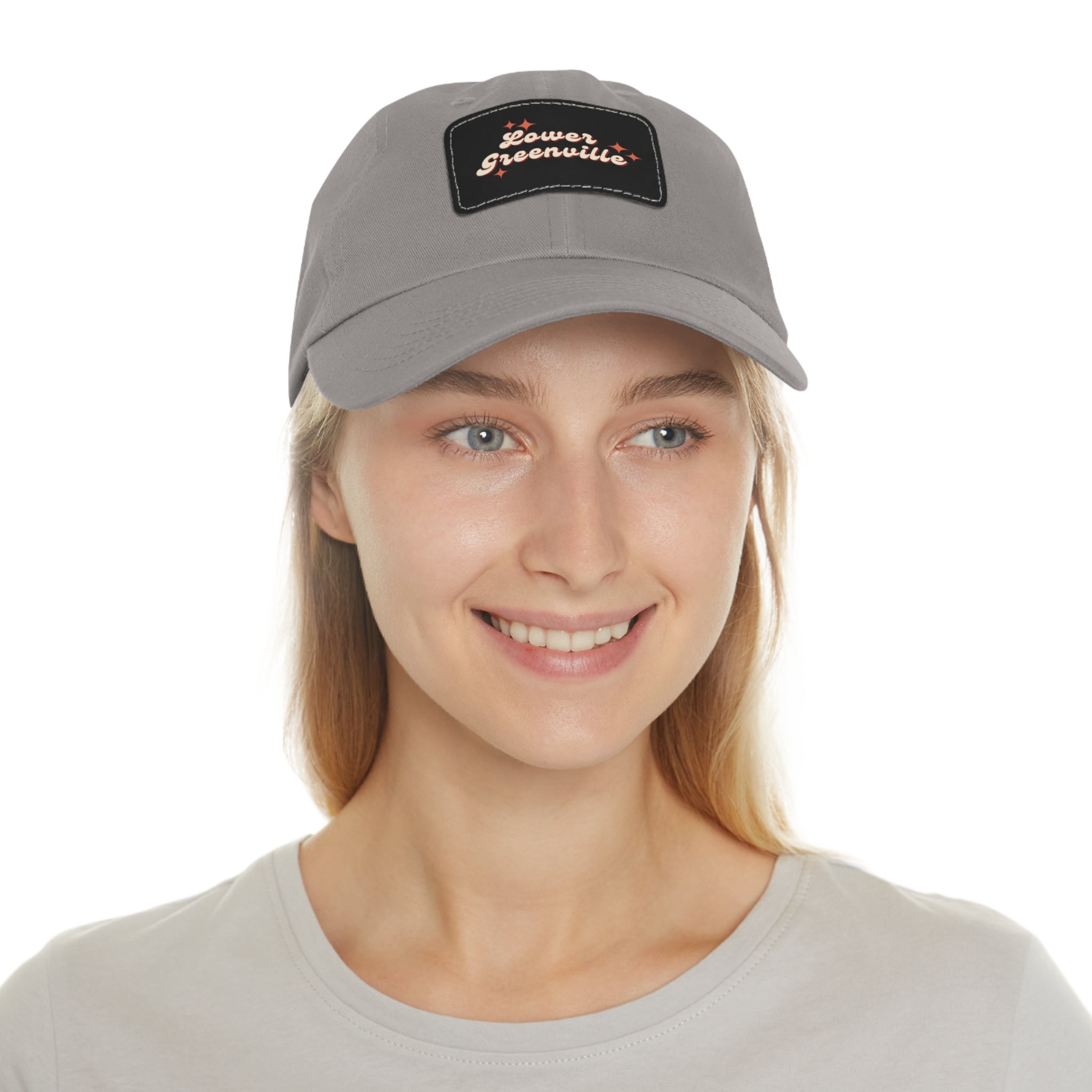 Lower Greenville Sparkle Hat with Leather Patch