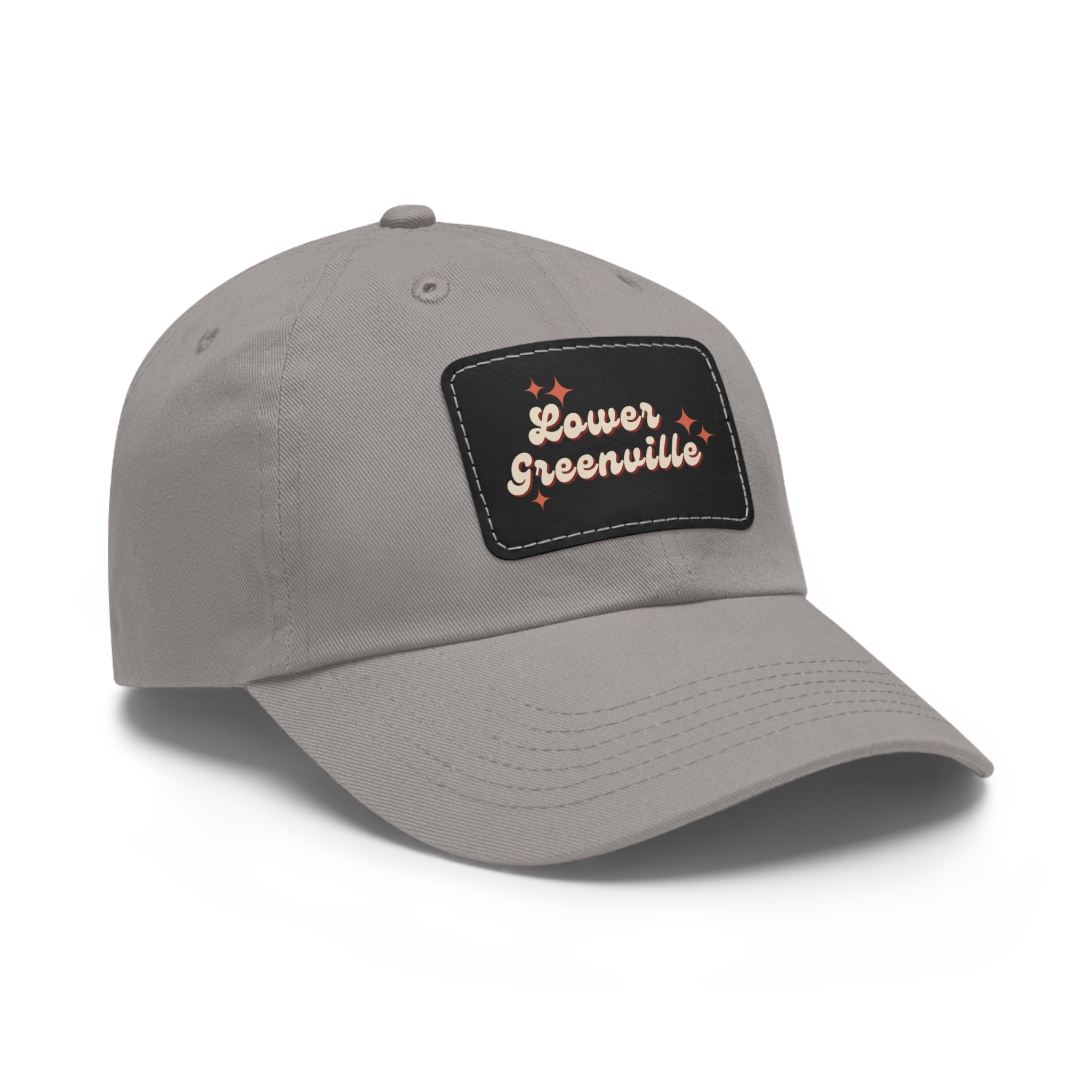 Lower Greenville Sparkle Hat with Leather Patch