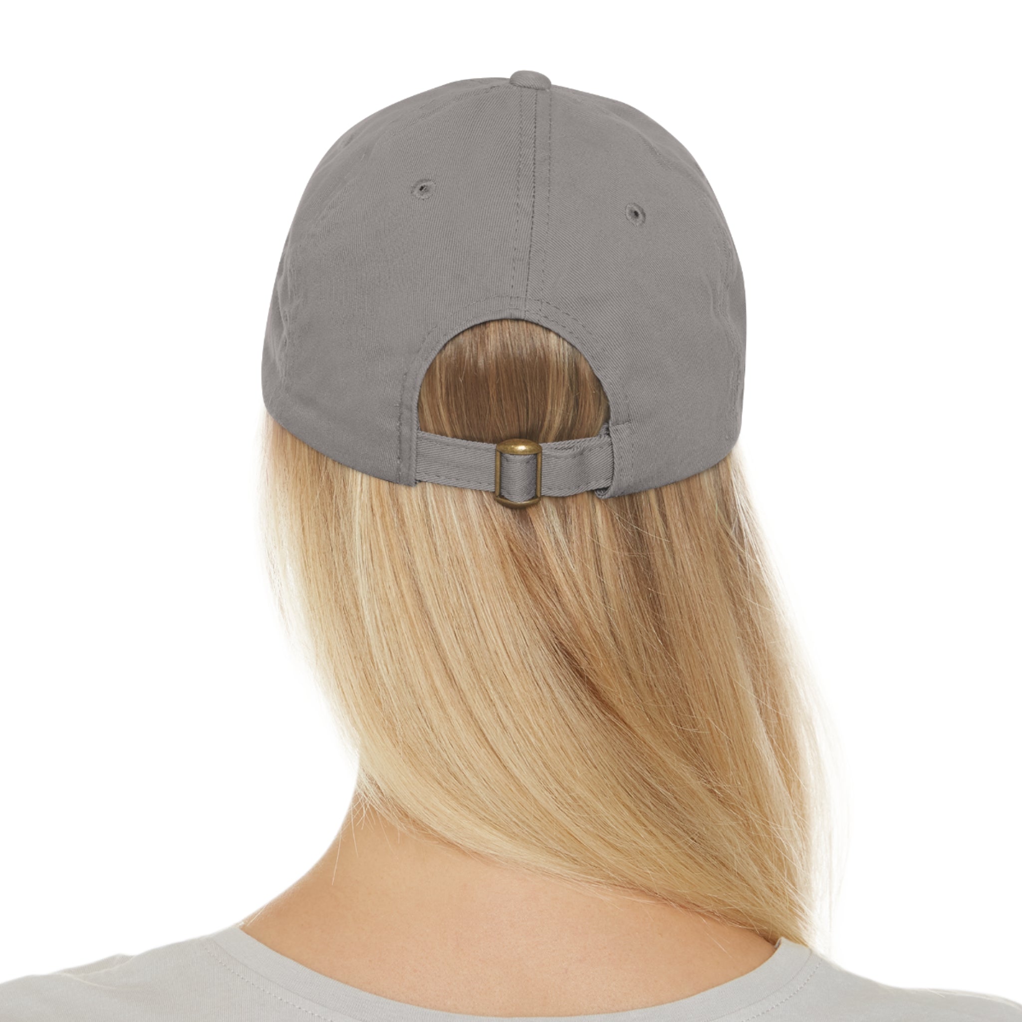 Cursive Lower Greenville Hat with Leather Patch - Friends of Lower Greenville