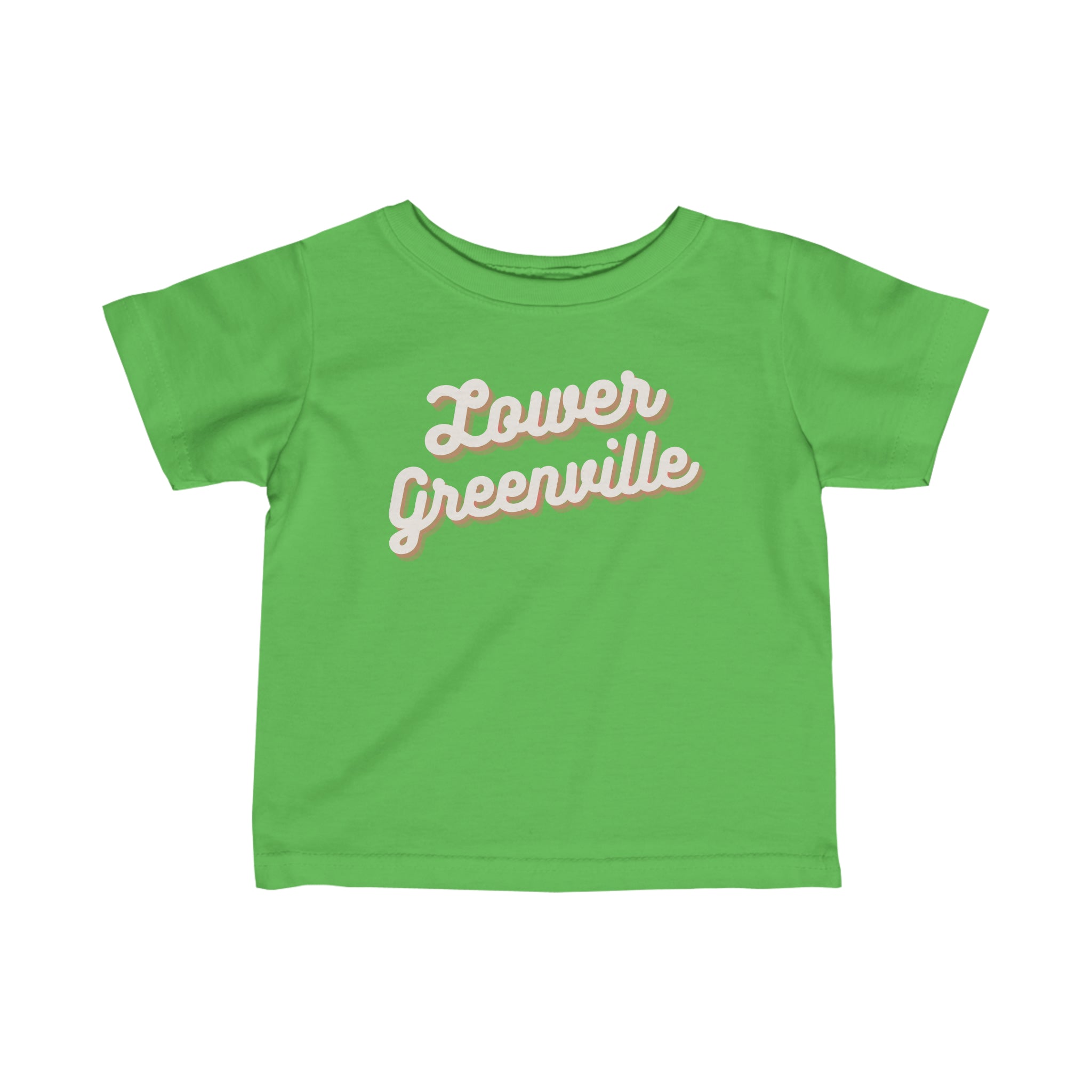 Cursive Lower Greenville Infant T-shirt - Friends of Lower Greenville