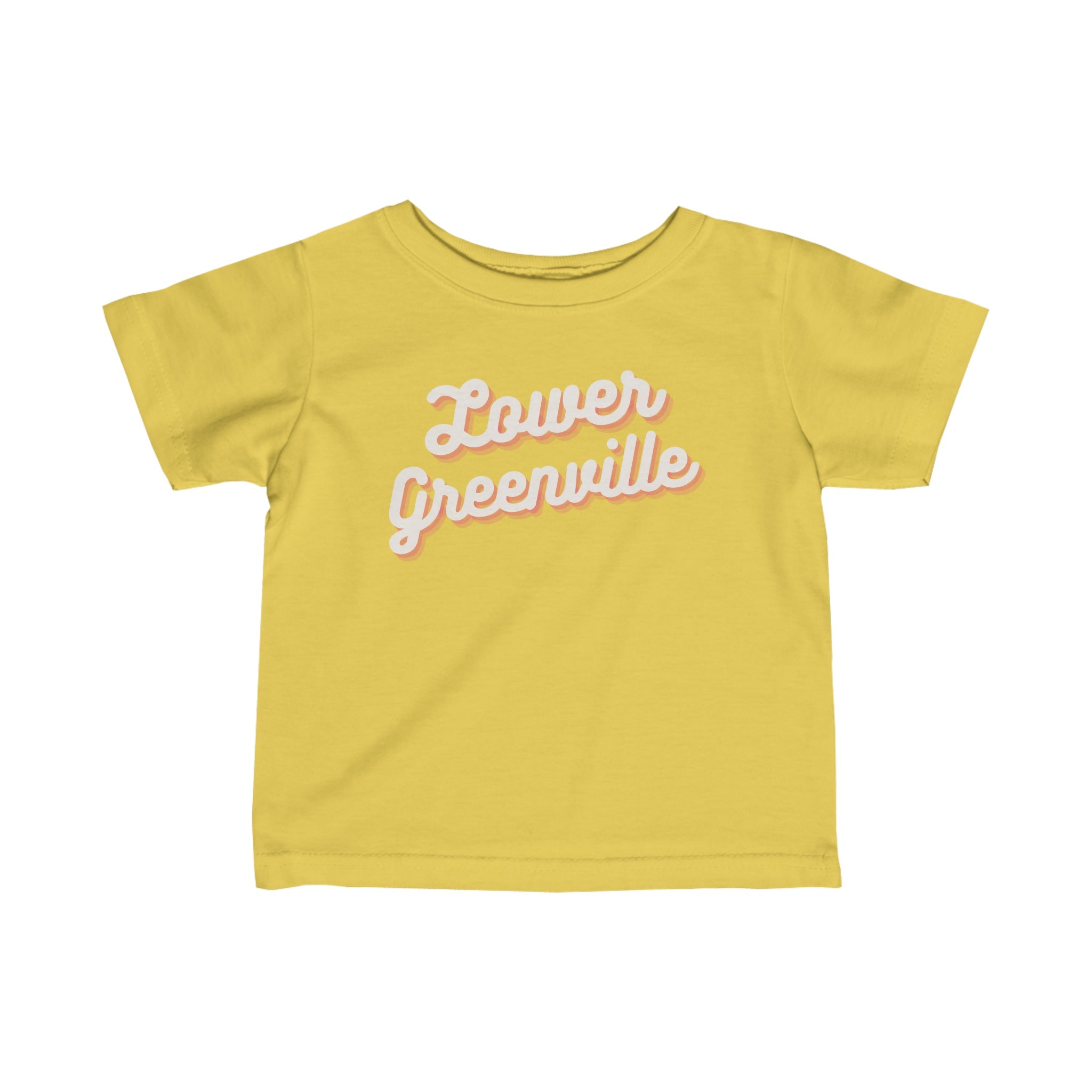 Cursive Lower Greenville Infant T-shirt - Friends of Lower Greenville