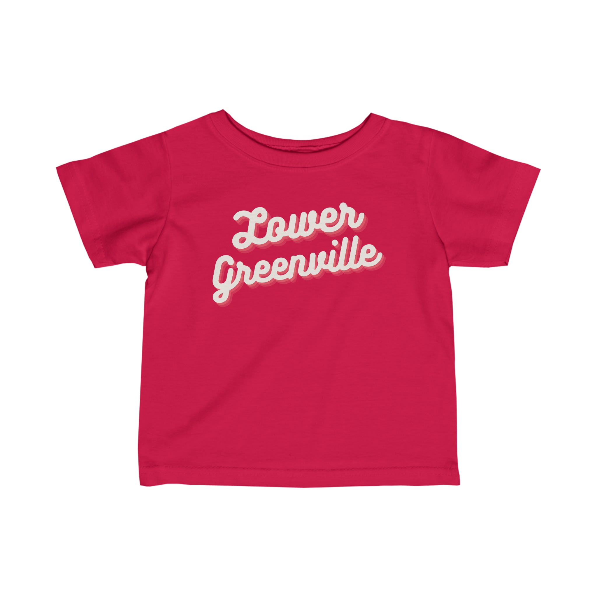 Cursive Lower Greenville Infant T-shirt - Friends of Lower Greenville