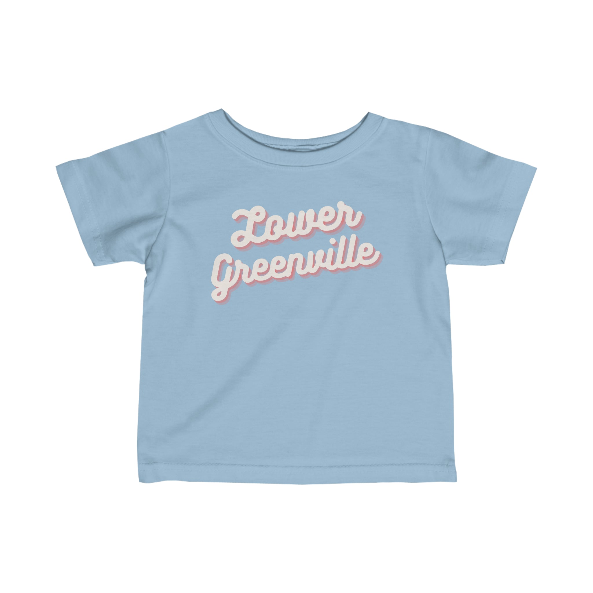 Cursive Lower Greenville Infant T-shirt - Friends of Lower Greenville