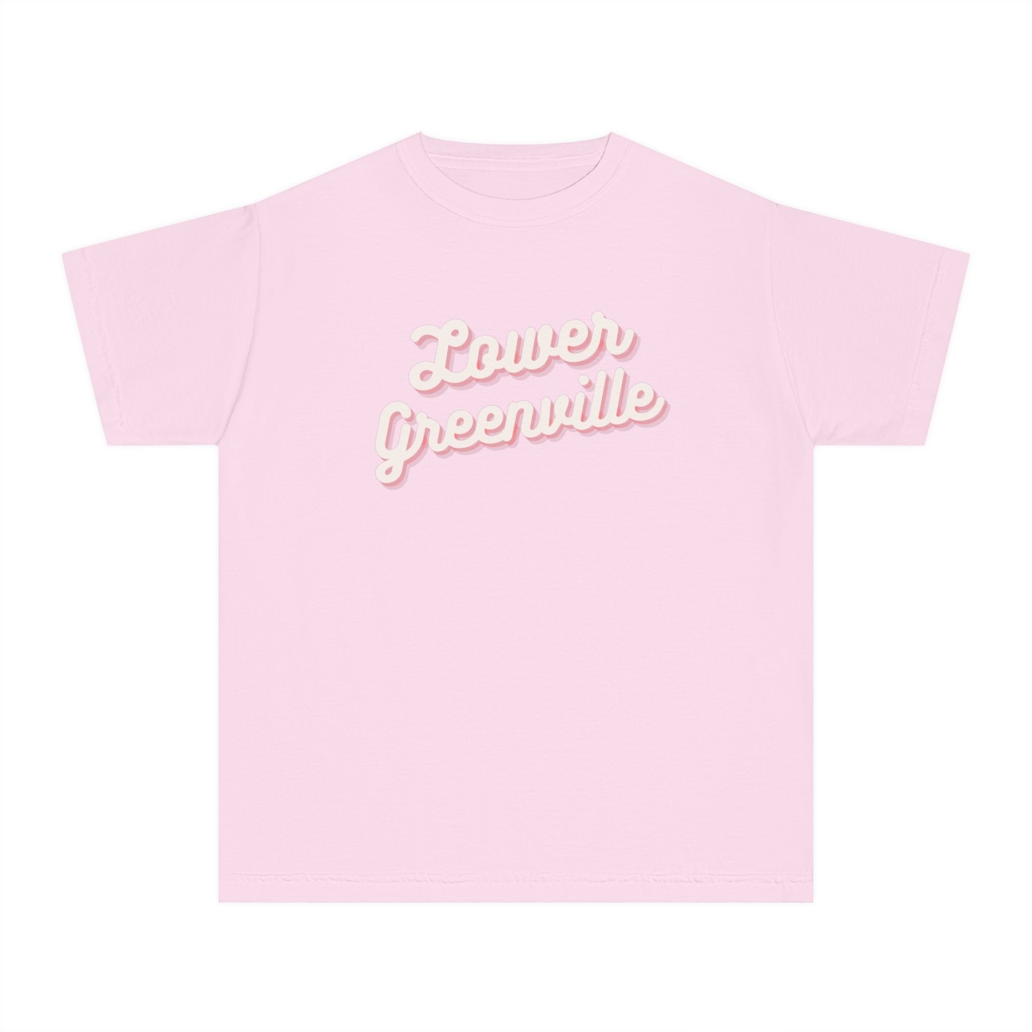 Cursive Lower Greenville Youth T-shirt - Friends of Lower Greenville
