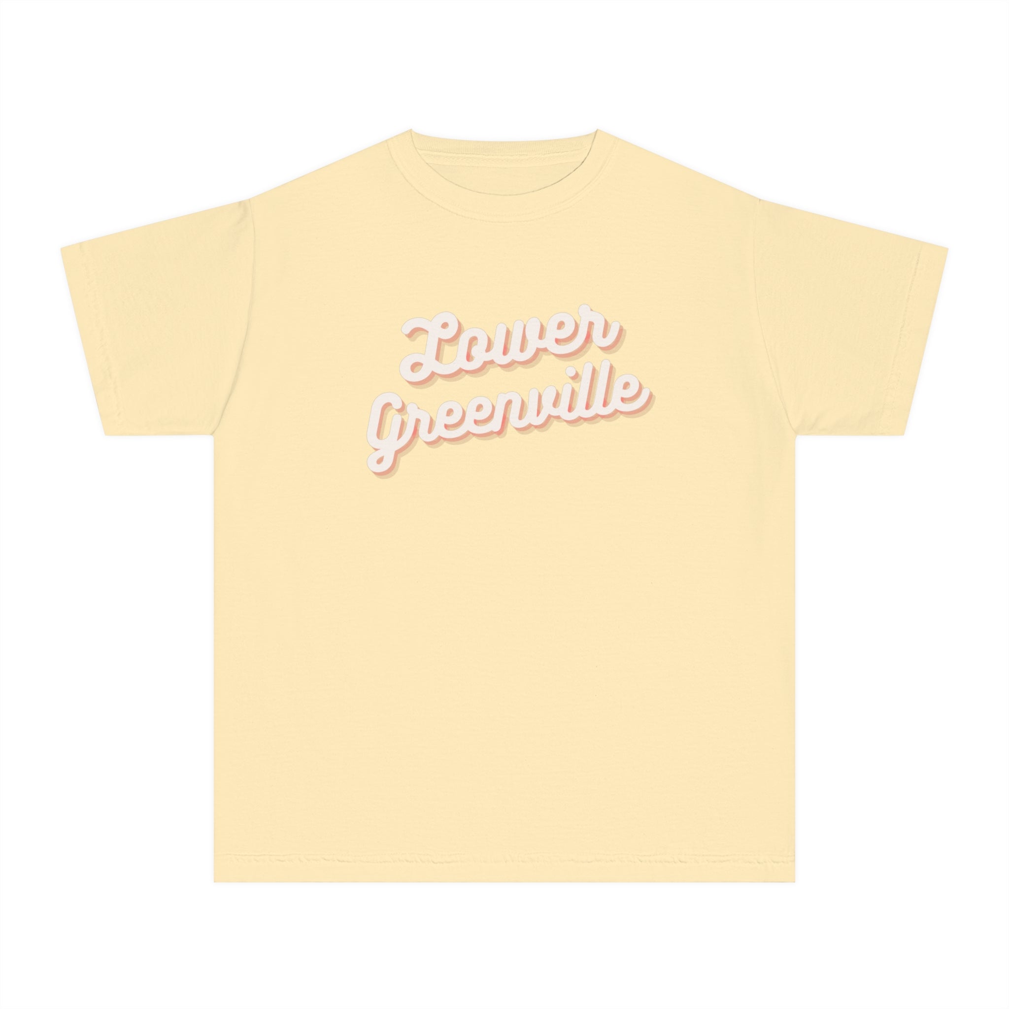 Cursive Lower Greenville Youth T-shirt - Friends of Lower Greenville