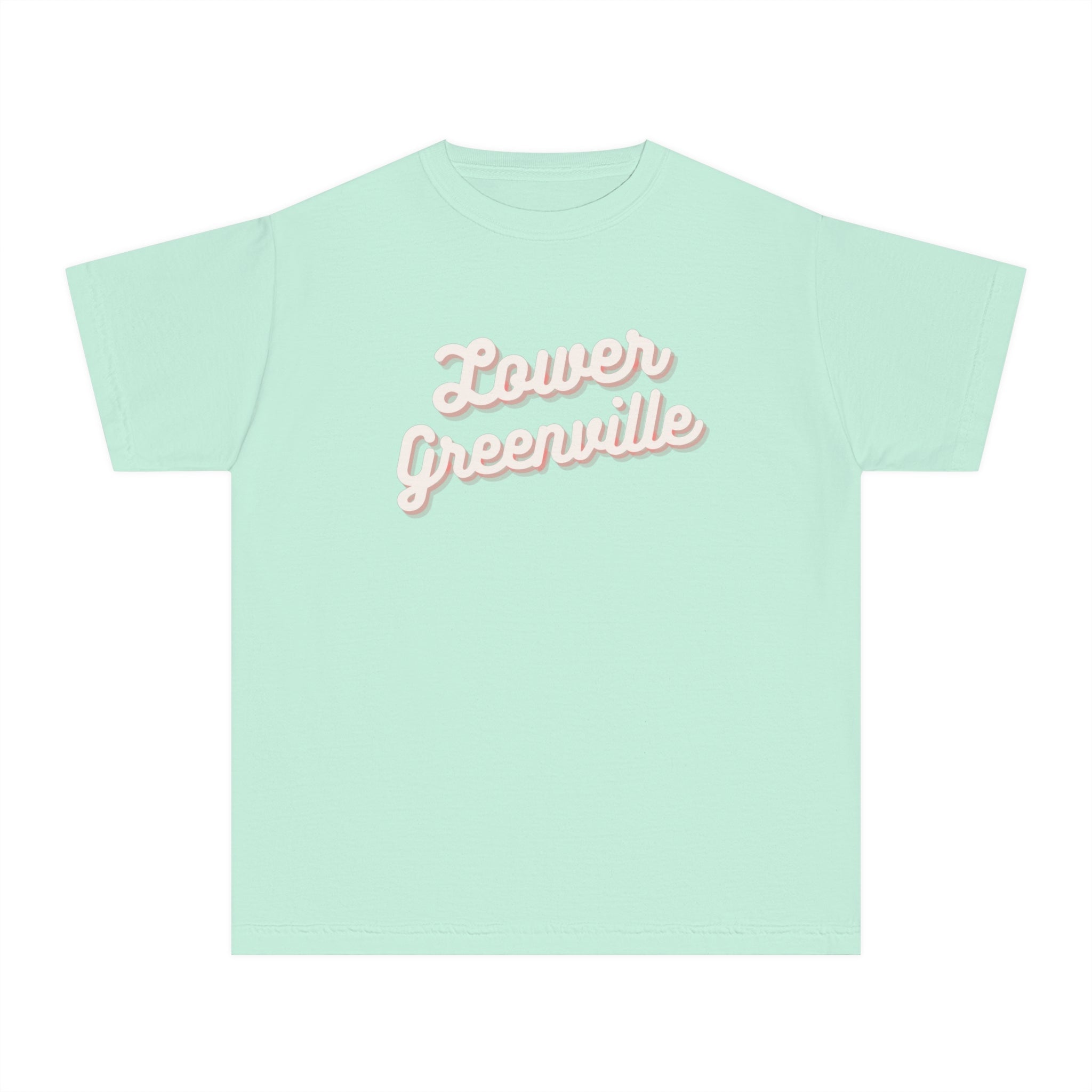 Cursive Lower Greenville Youth T-shirt - Friends of Lower Greenville