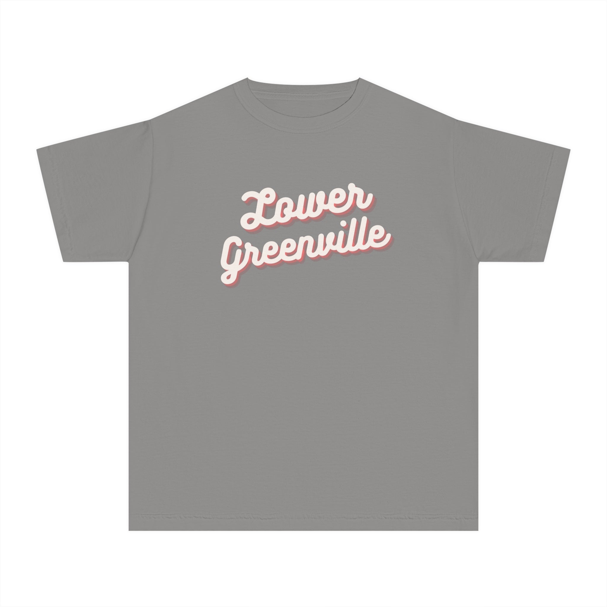Cursive Lower Greenville Youth T-shirt - Friends of Lower Greenville
