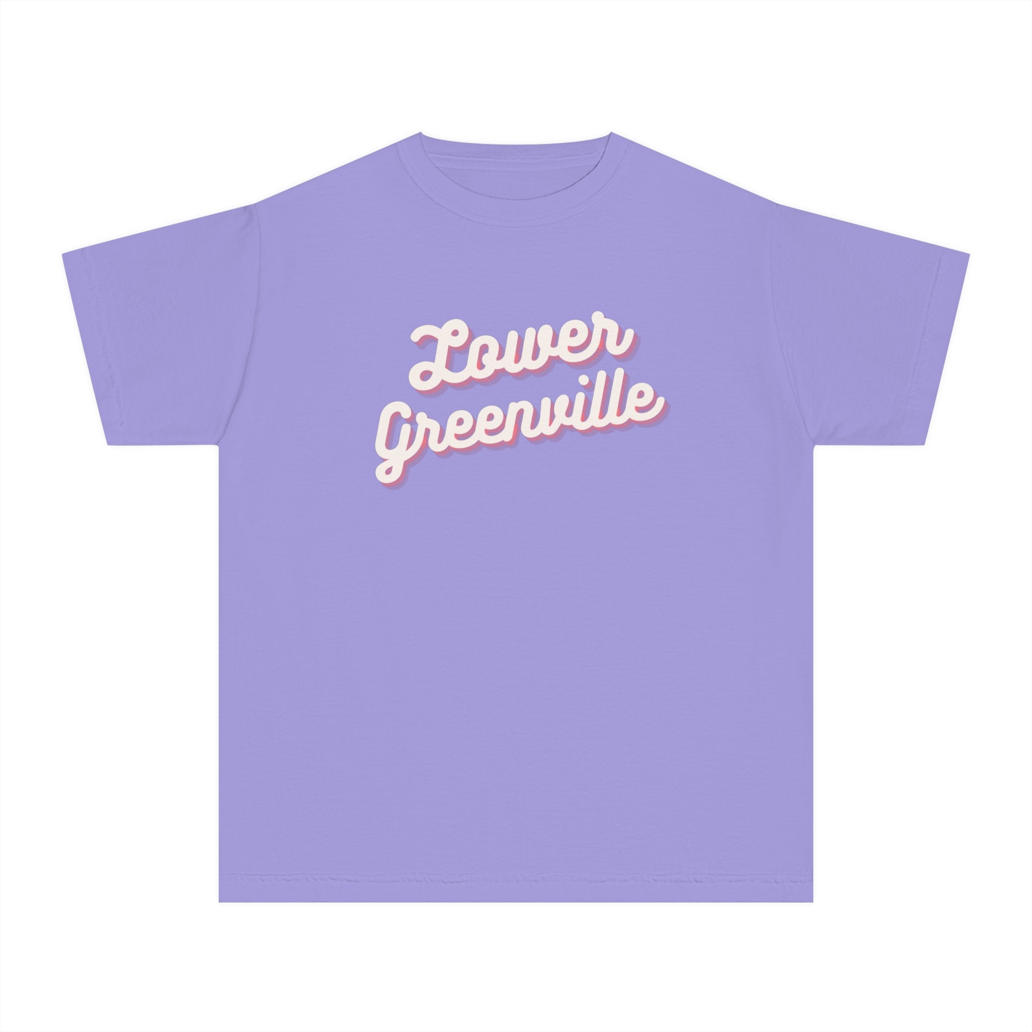 Cursive Lower Greenville Youth T-shirt - Friends of Lower Greenville