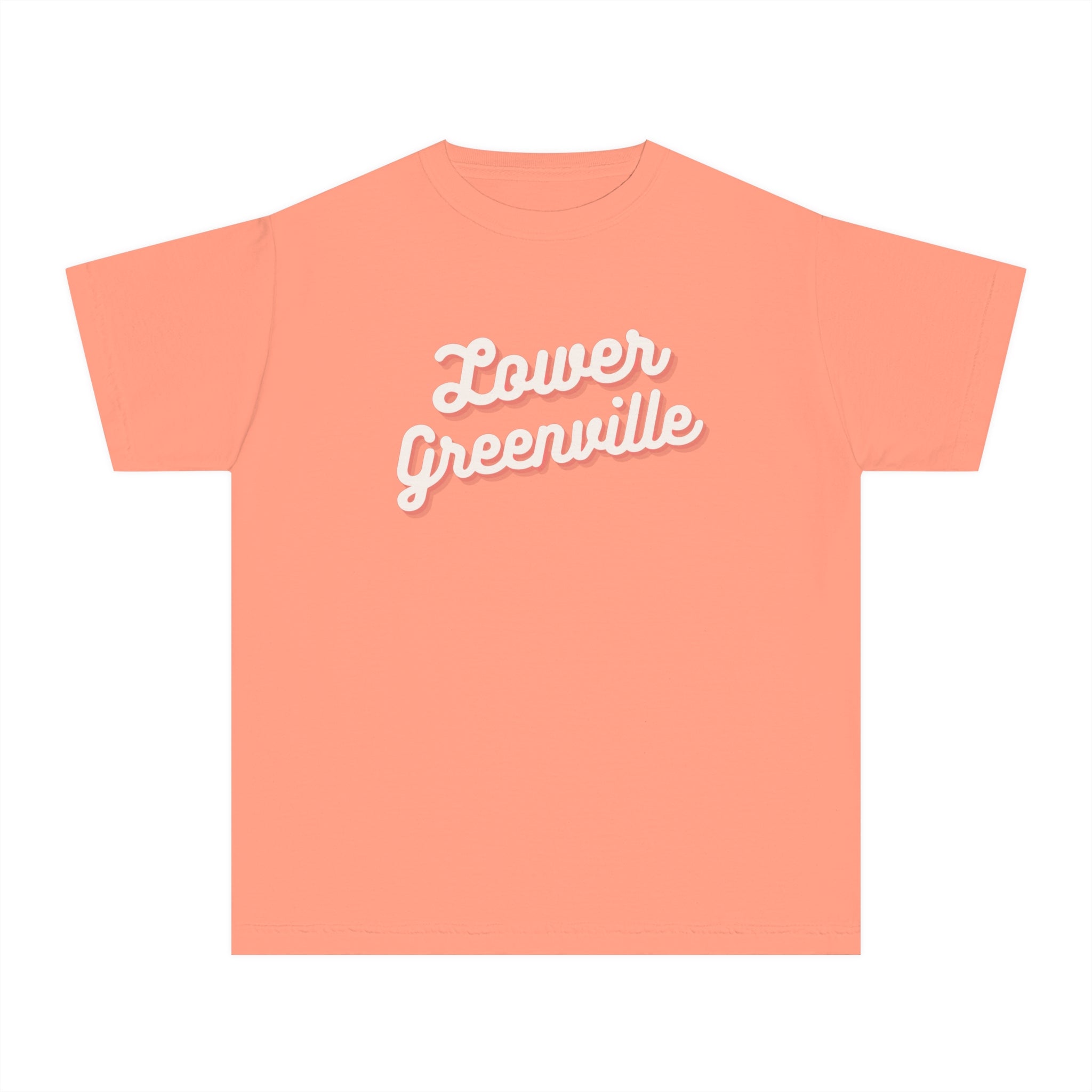 Cursive Lower Greenville Youth T-shirt - Friends of Lower Greenville