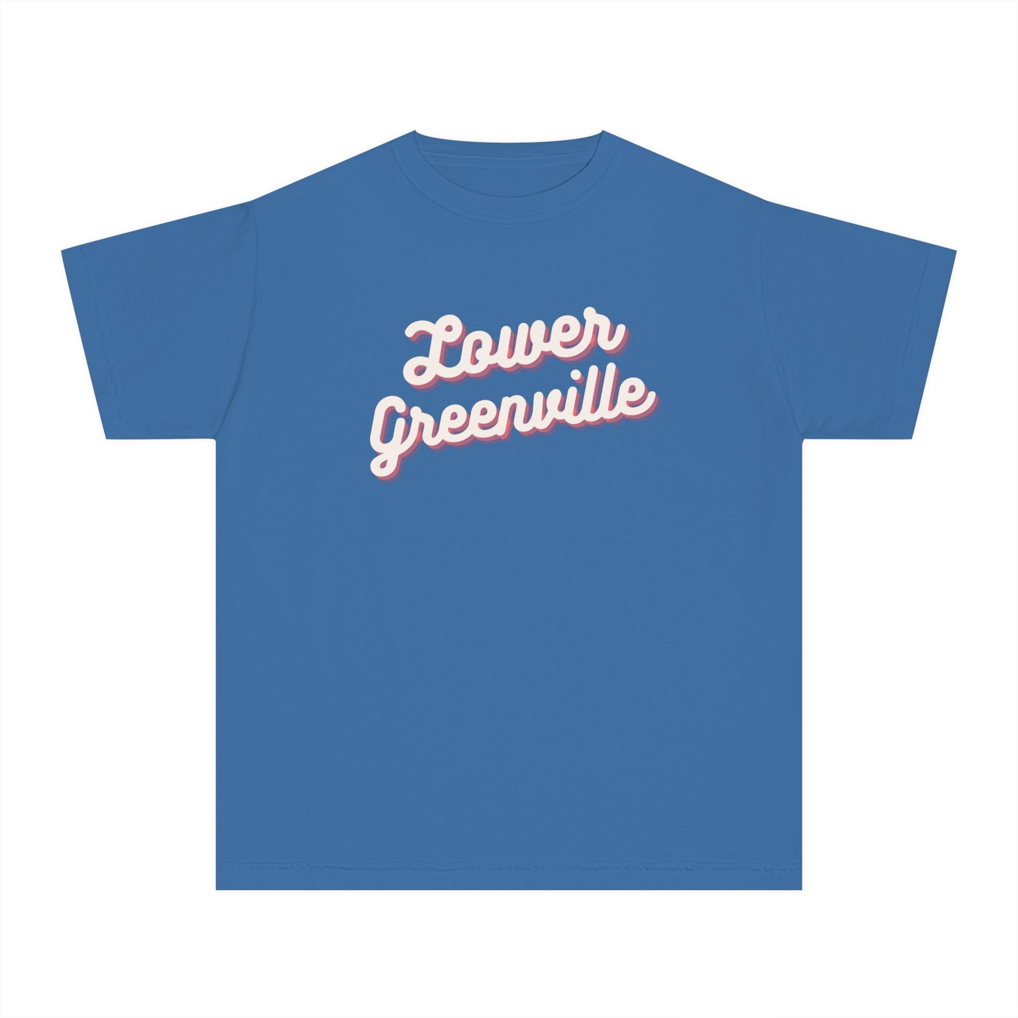 Cursive Lower Greenville Youth T-shirt - Friends of Lower Greenville
