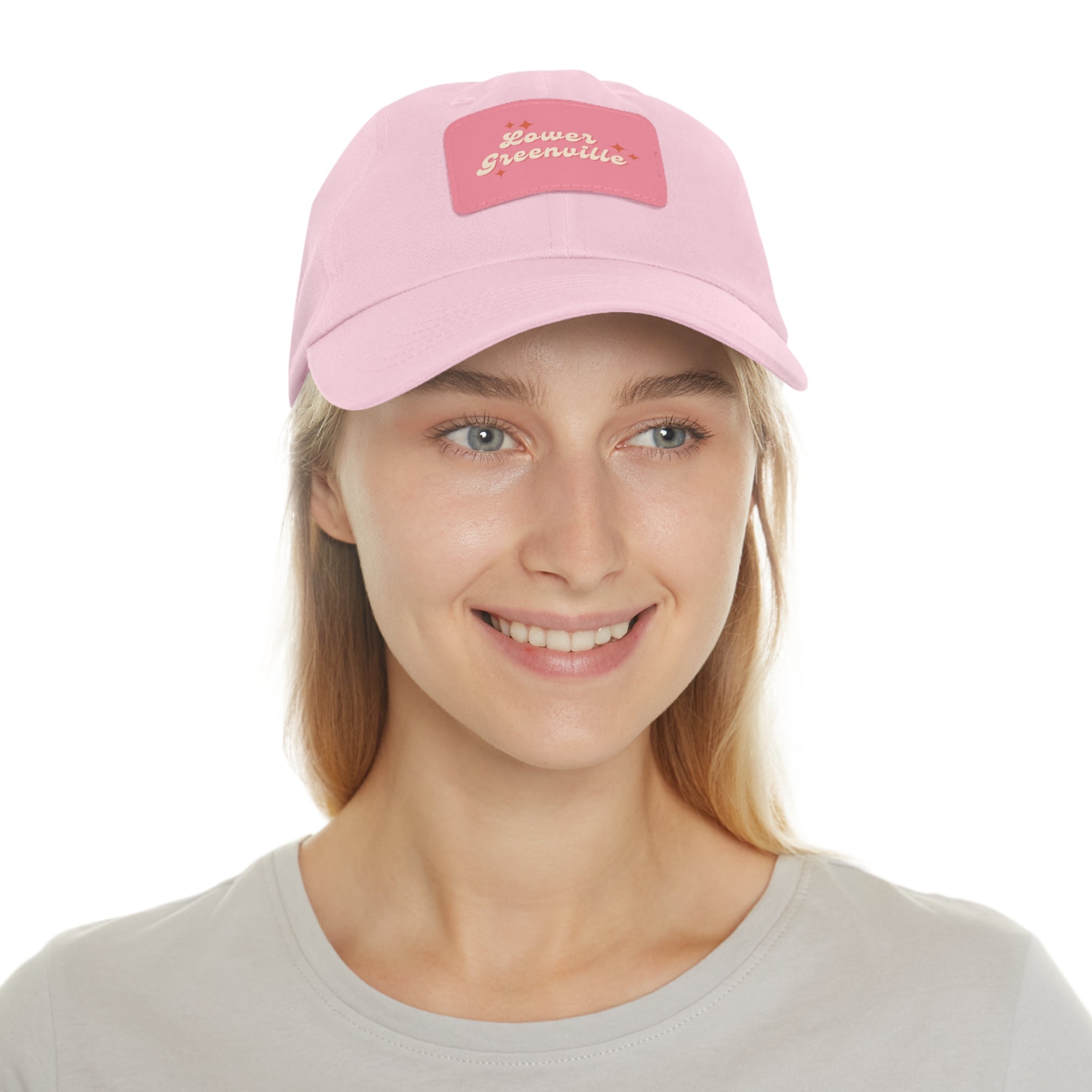 Lower Greenville Sparkle Hat with Leather Patch