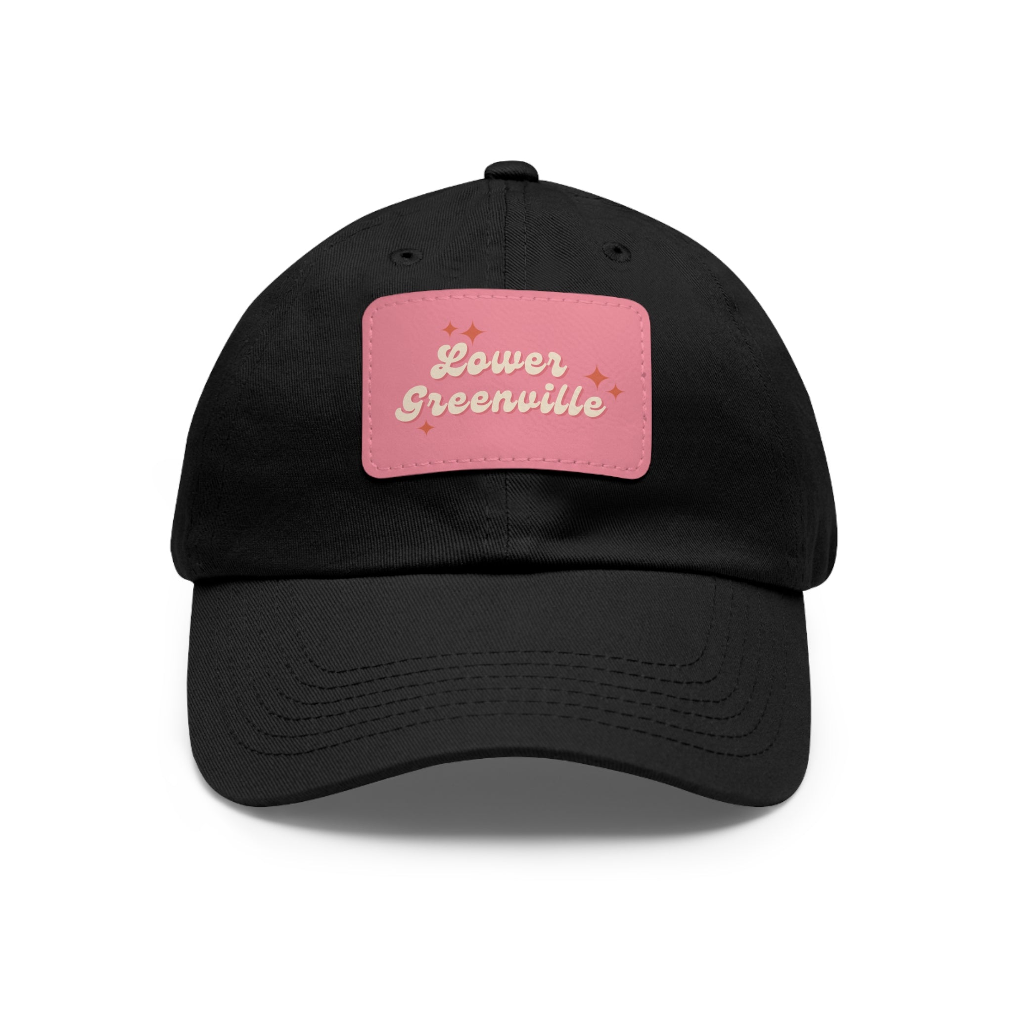 Lower Greenville Sparkle Hat with Leather Patch