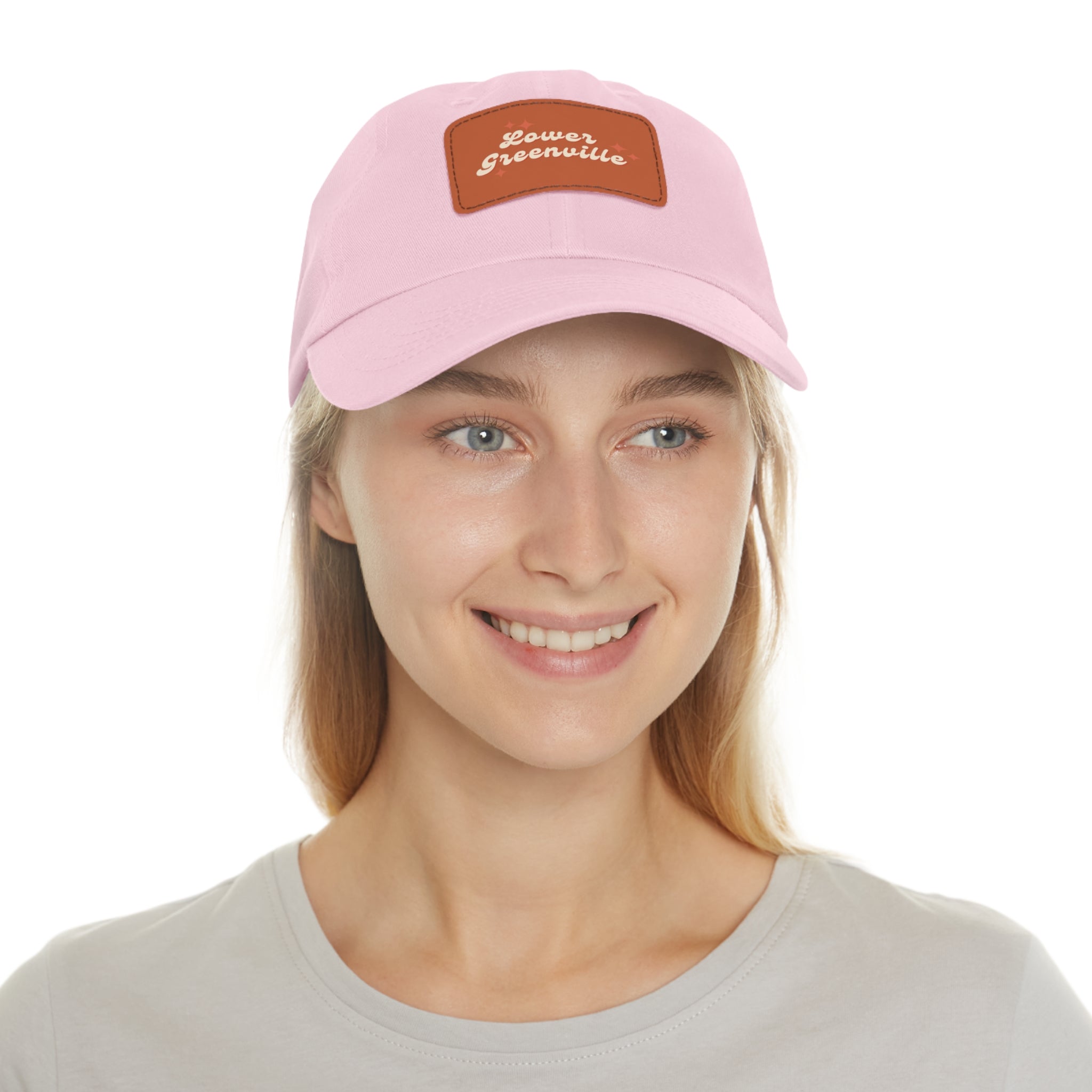 Lower Greenville Sparkle Hat with Leather Patch