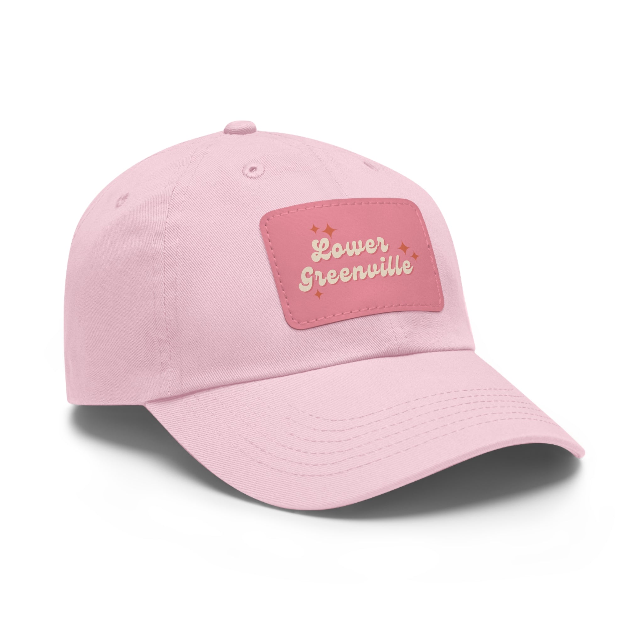 Lower Greenville Sparkle Hat with Leather Patch