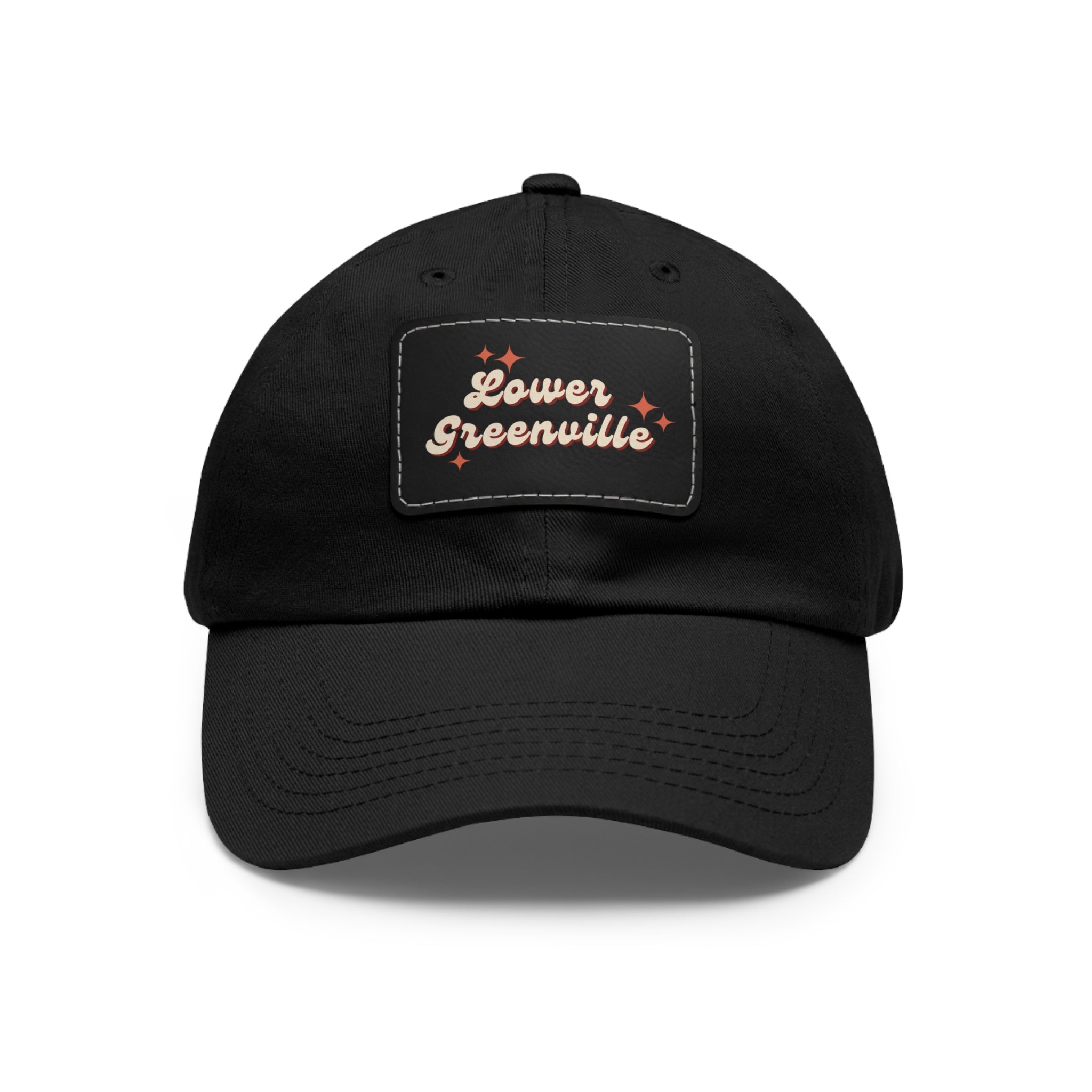 Lower Greenville Sparkle Hat with Leather Patch