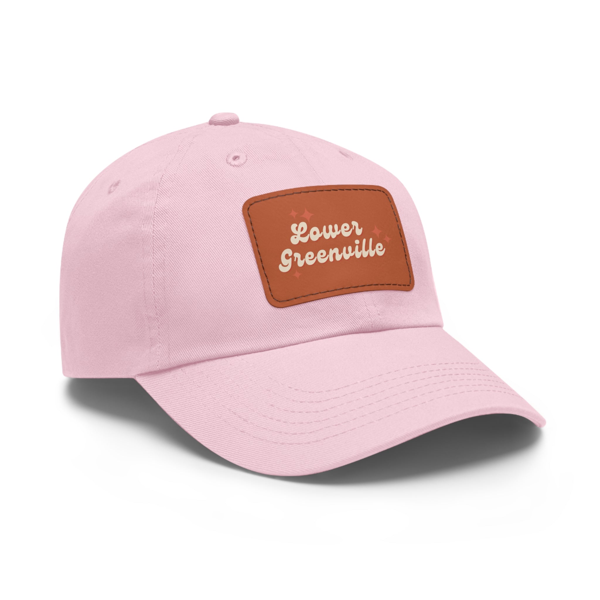 Lower Greenville Sparkle Hat with Leather Patch