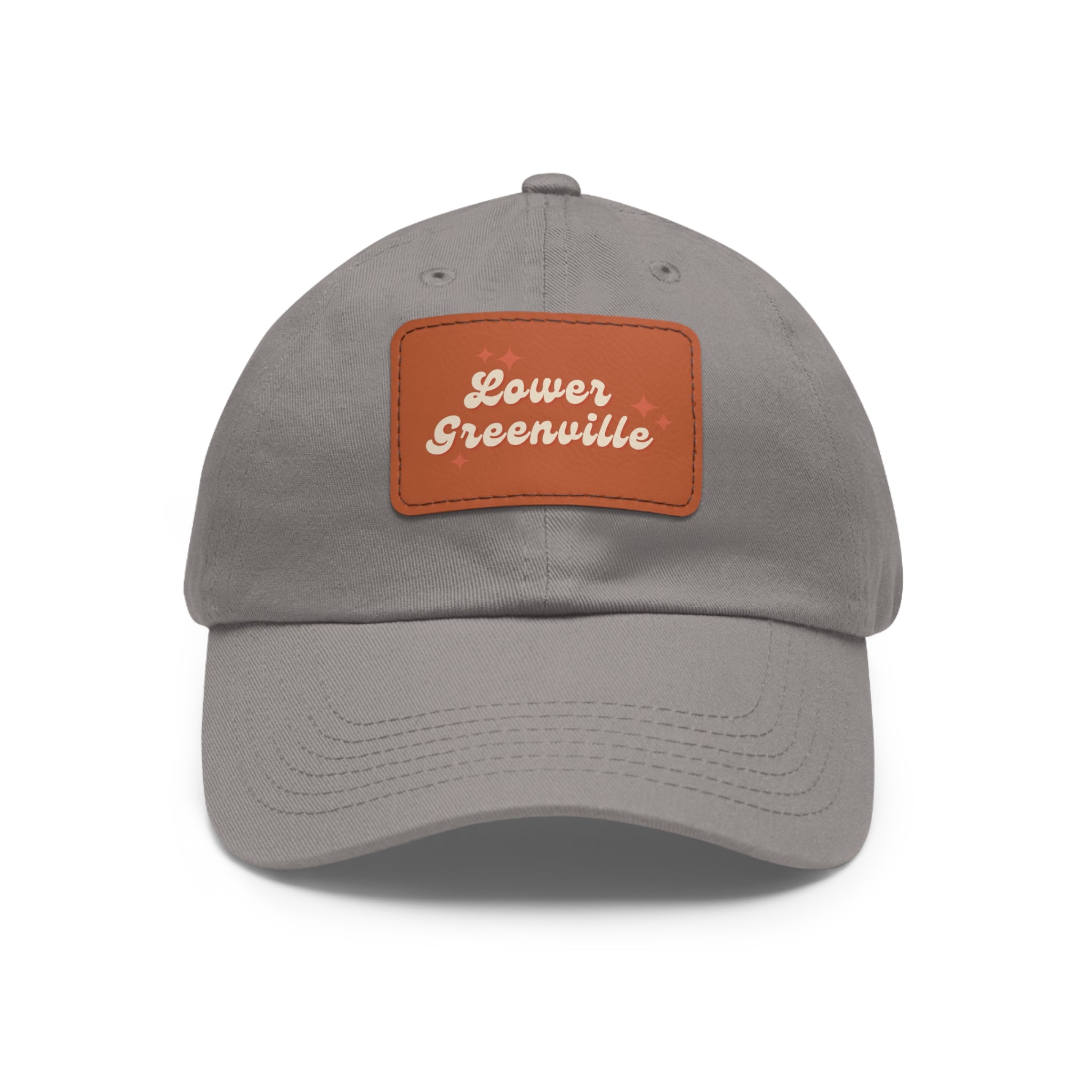 Lower Greenville Sparkle Hat with Leather Patch