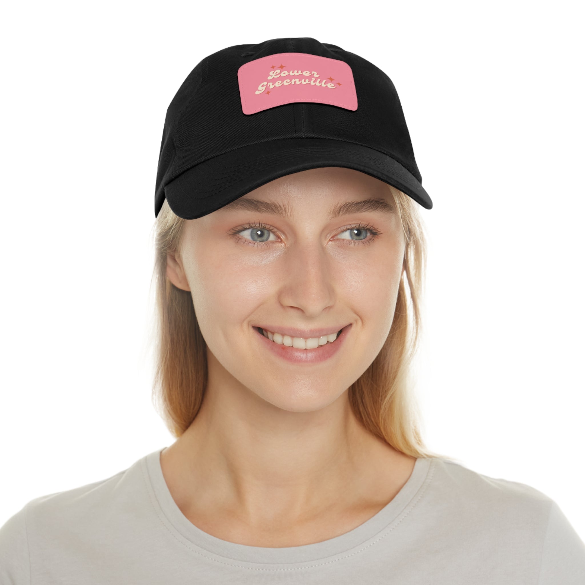 Lower Greenville Sparkle Hat with Leather Patch