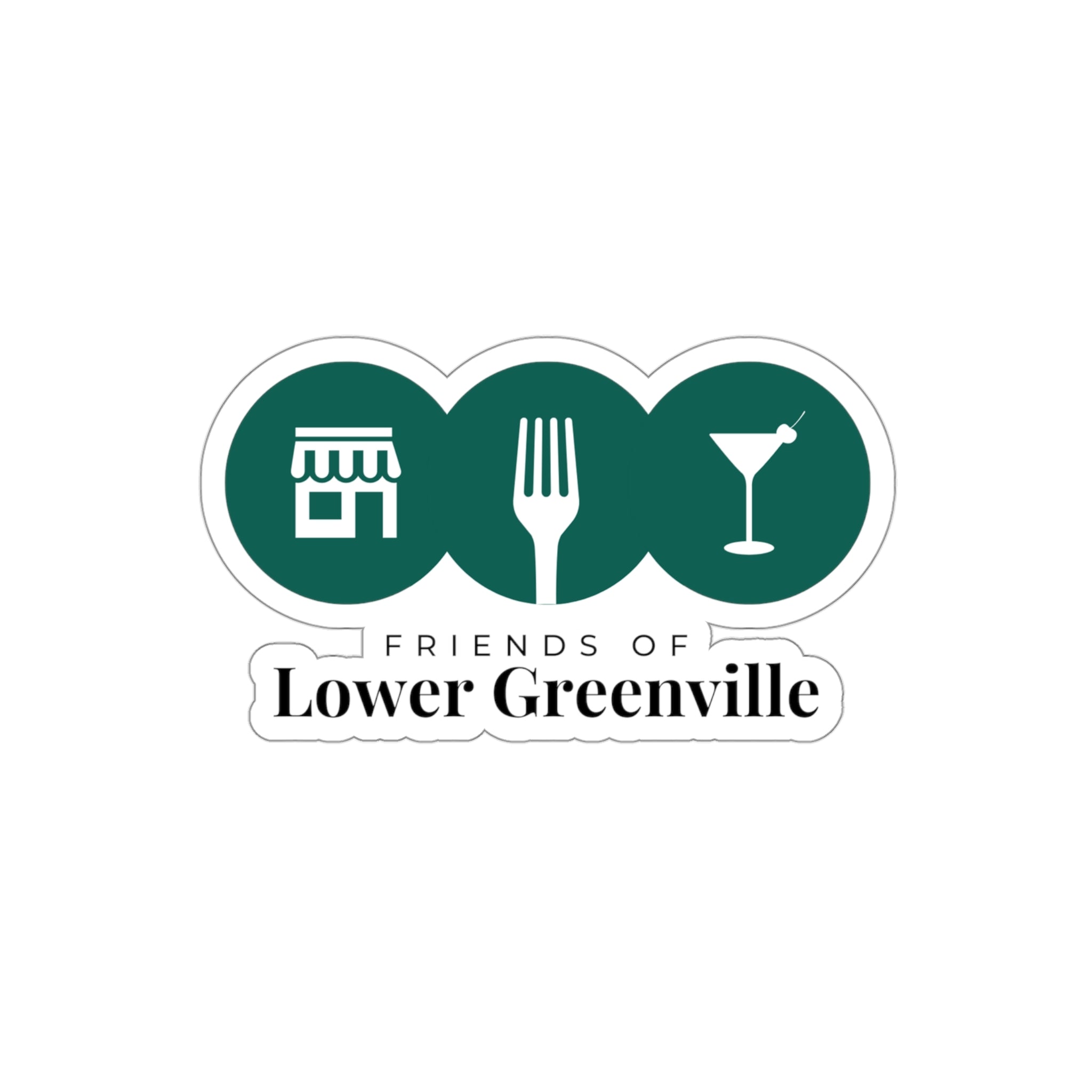 Logo Sticker - Friends of Lower Greenville