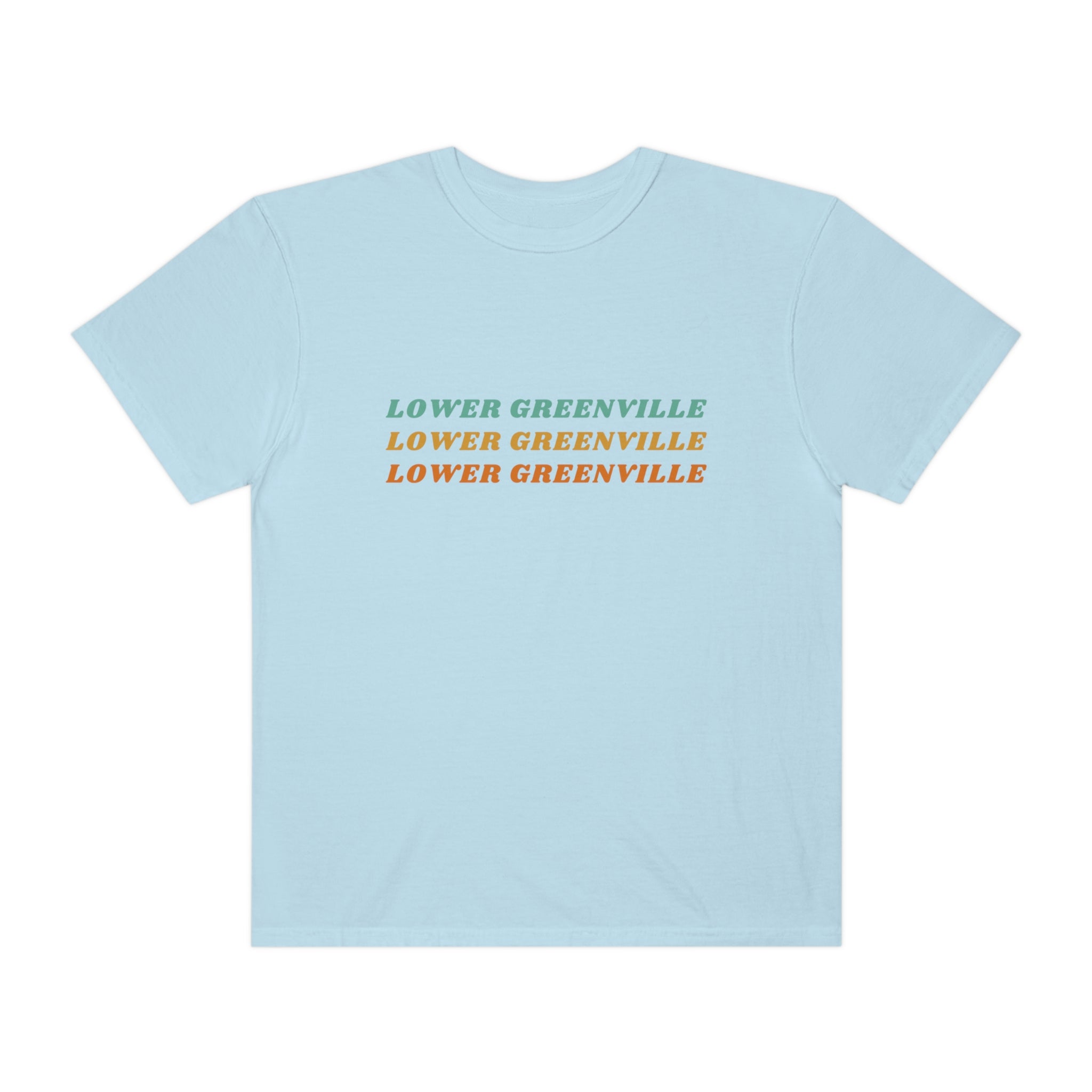 Lower Greenville Retro Typography T-shirt - Friends of Lower Greenville