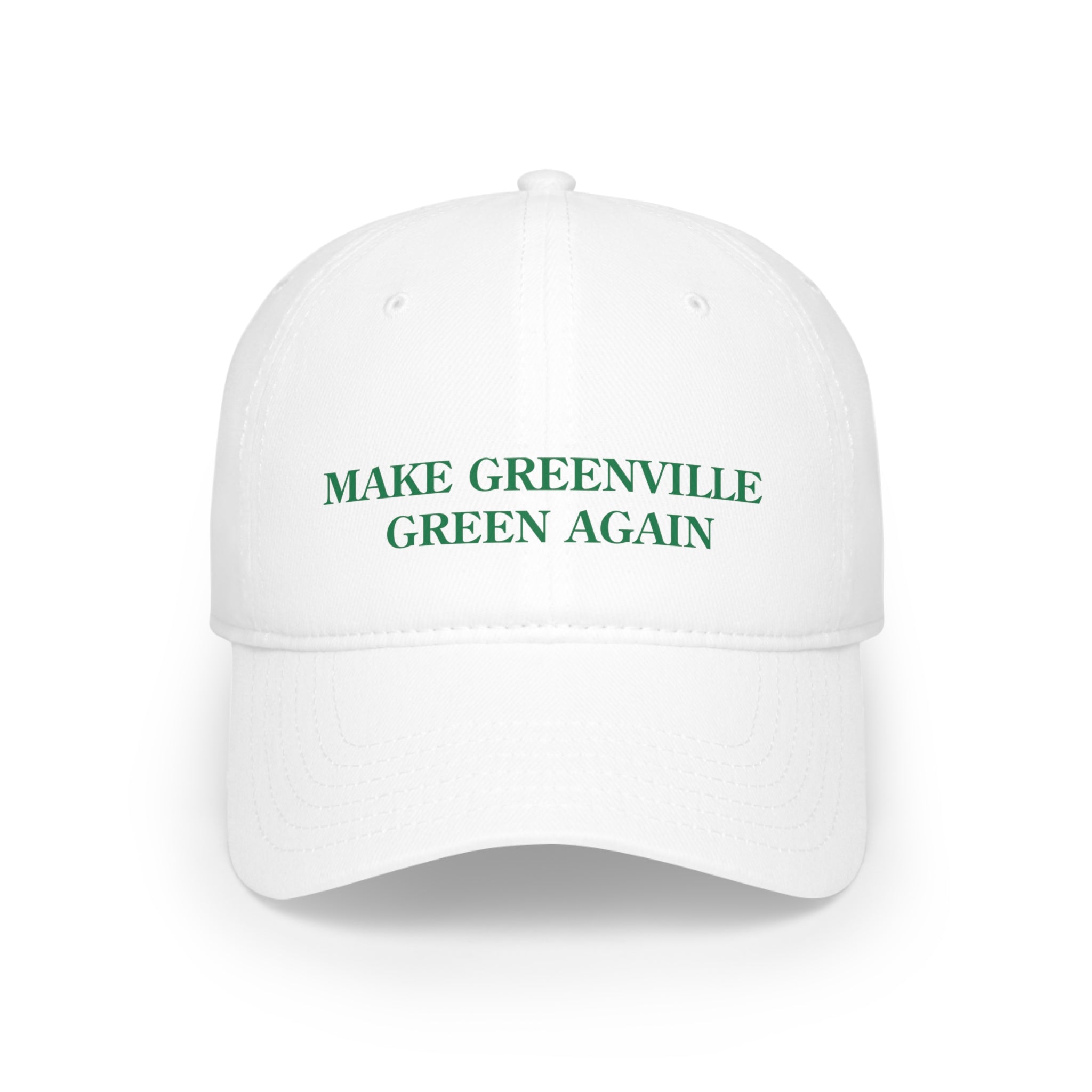 Make Greenville Green Again - Low Profile Baseball Cap - Friends of Lower Greenville