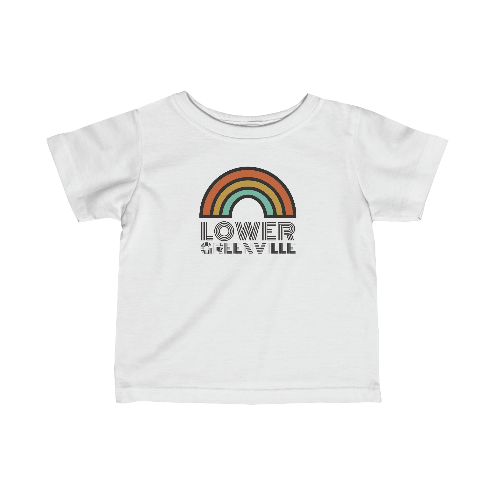 Rainbow Lower Greenville Infant T-shirt - Friends of Lower Greenville
