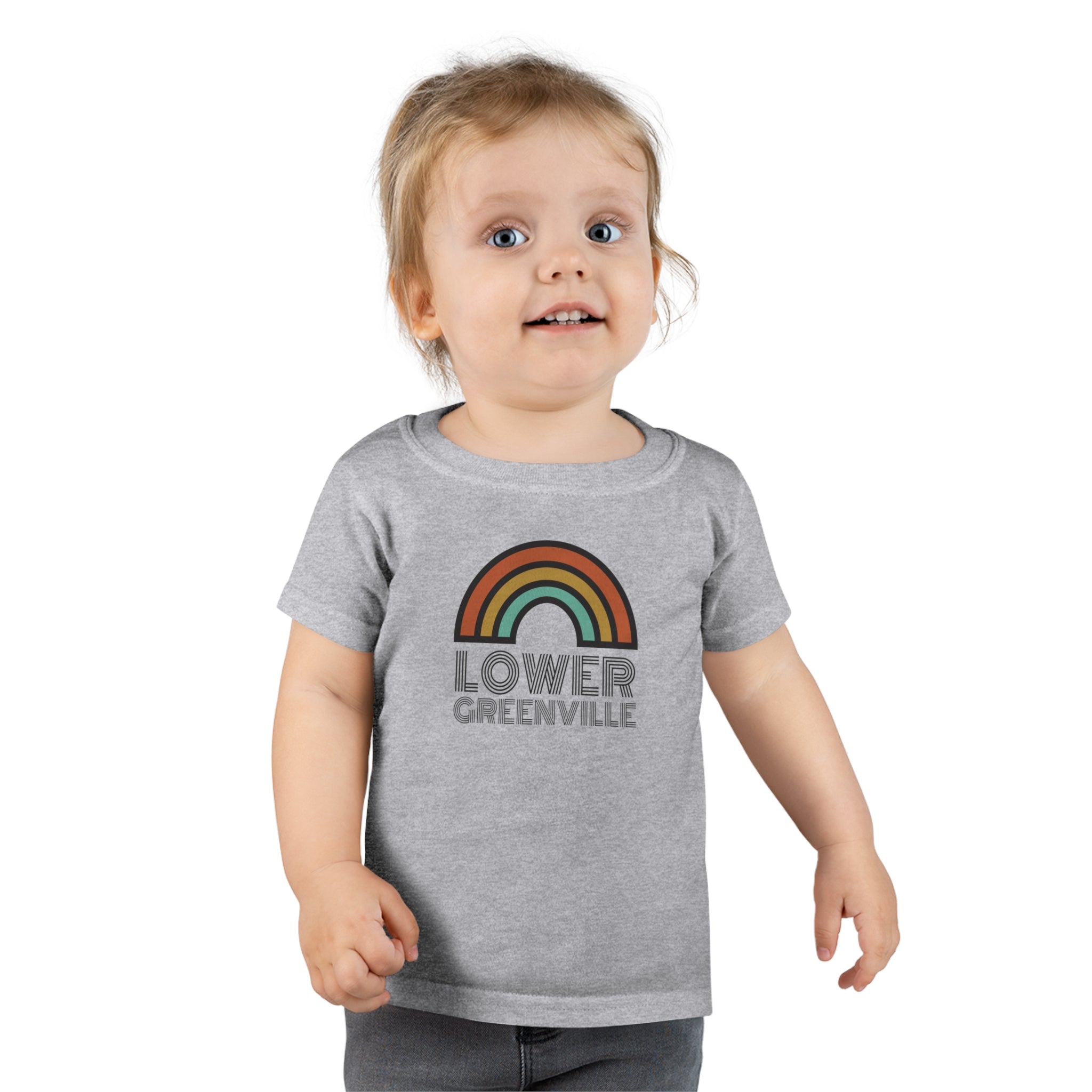 Rainbow Lower Greenville Toddler T-shirt - Friends of Lower Greenville