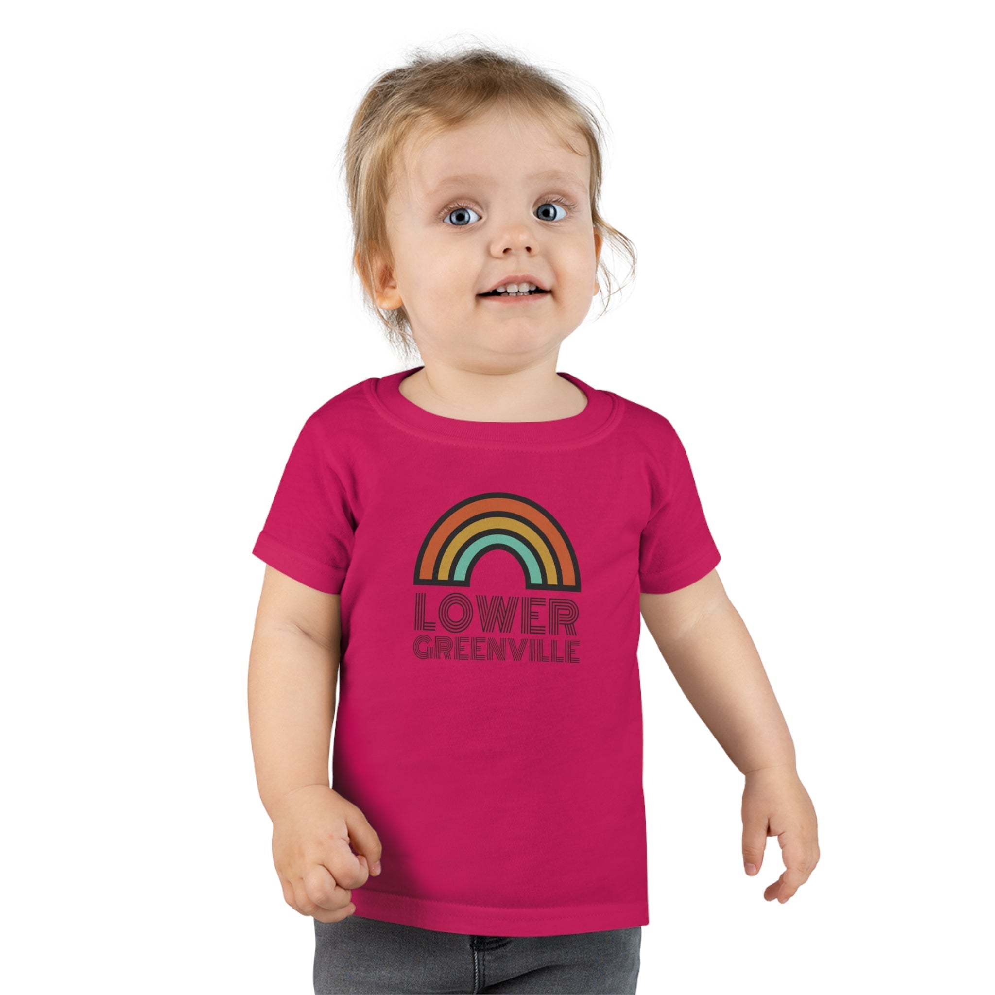 Rainbow Lower Greenville Toddler T-shirt - Friends of Lower Greenville