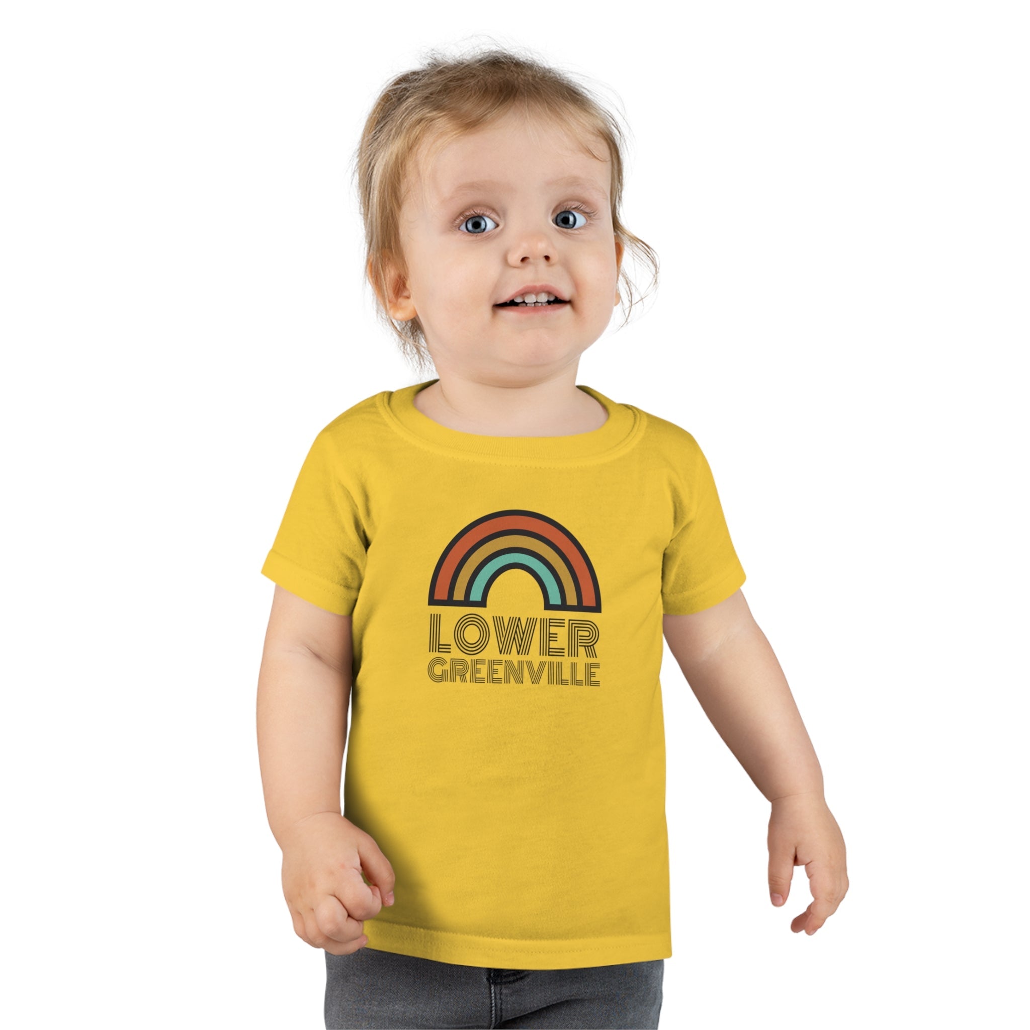 Rainbow Lower Greenville Toddler T-shirt - Friends of Lower Greenville