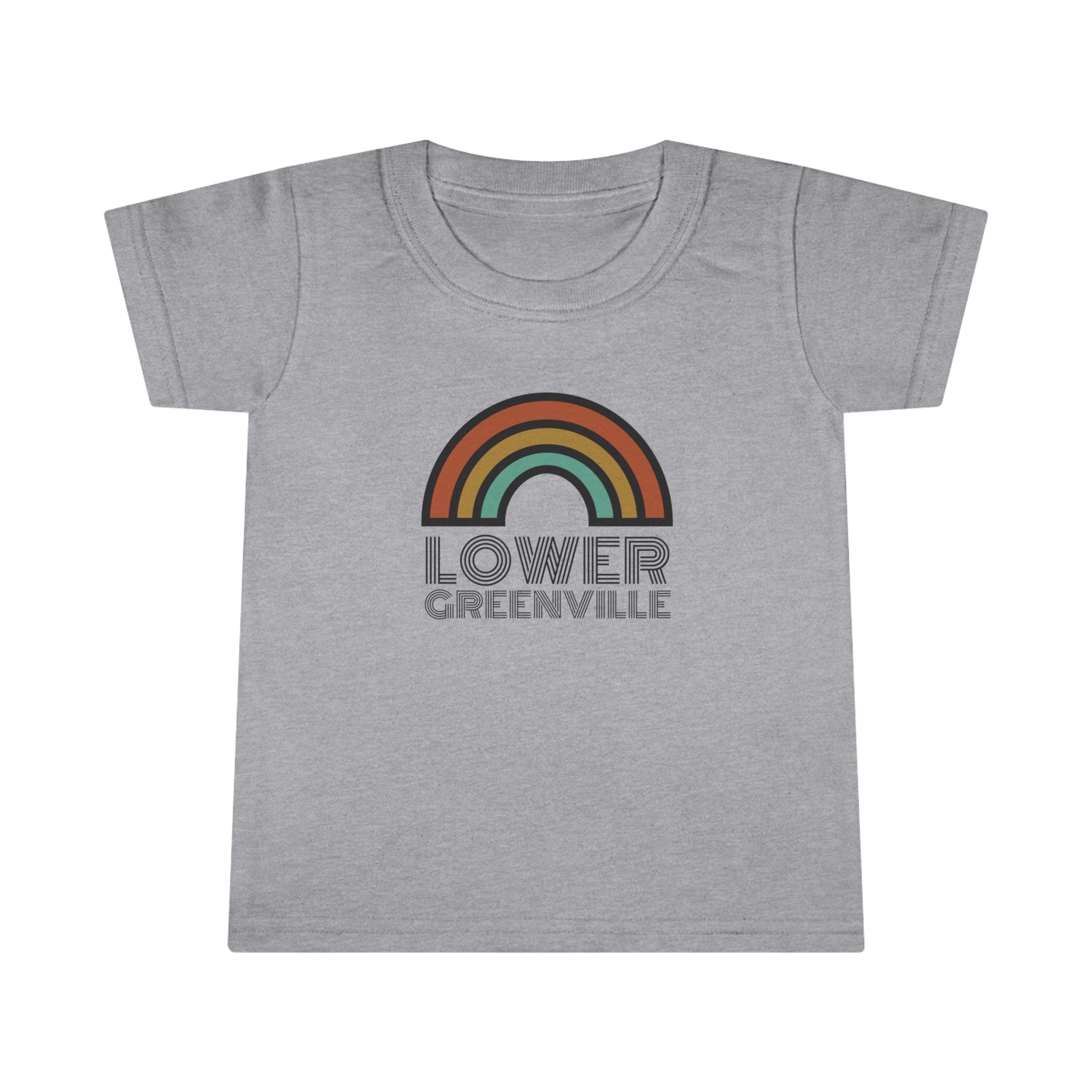 Rainbow Lower Greenville Toddler T-shirt - Friends of Lower Greenville
